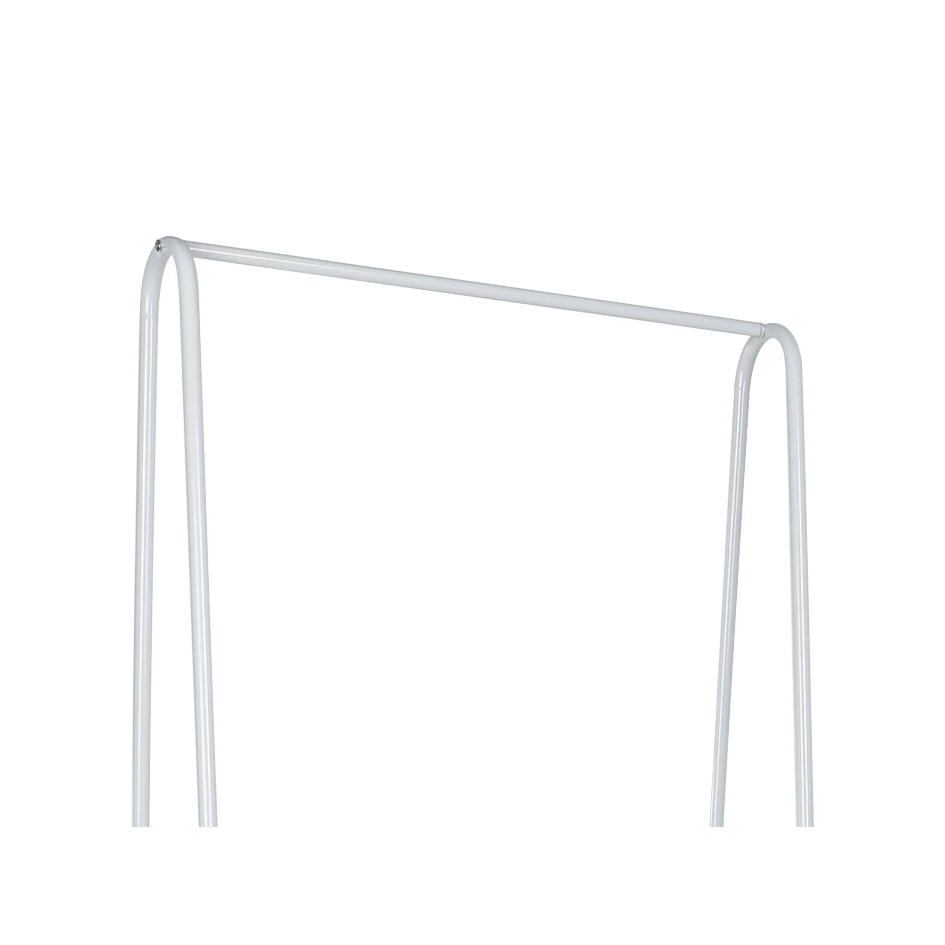 Metal Clothes Rack Stand - White - Image 4