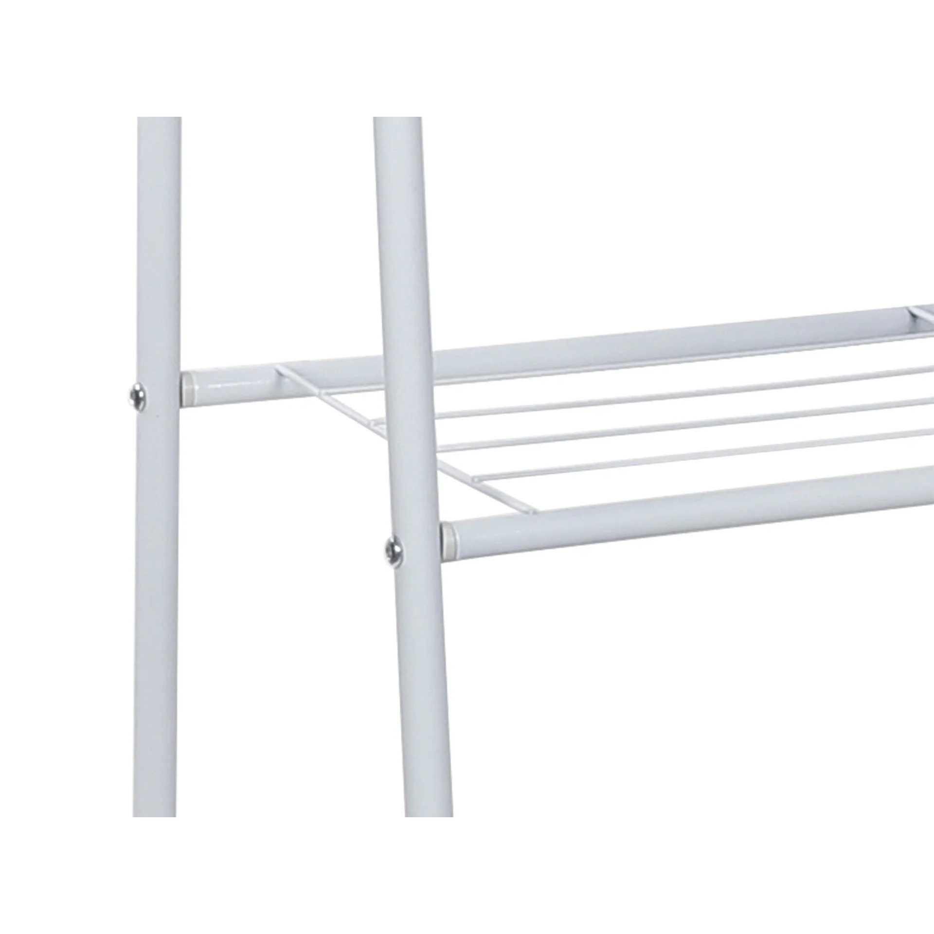 Metal Clothes Rack Stand - White - Image 5