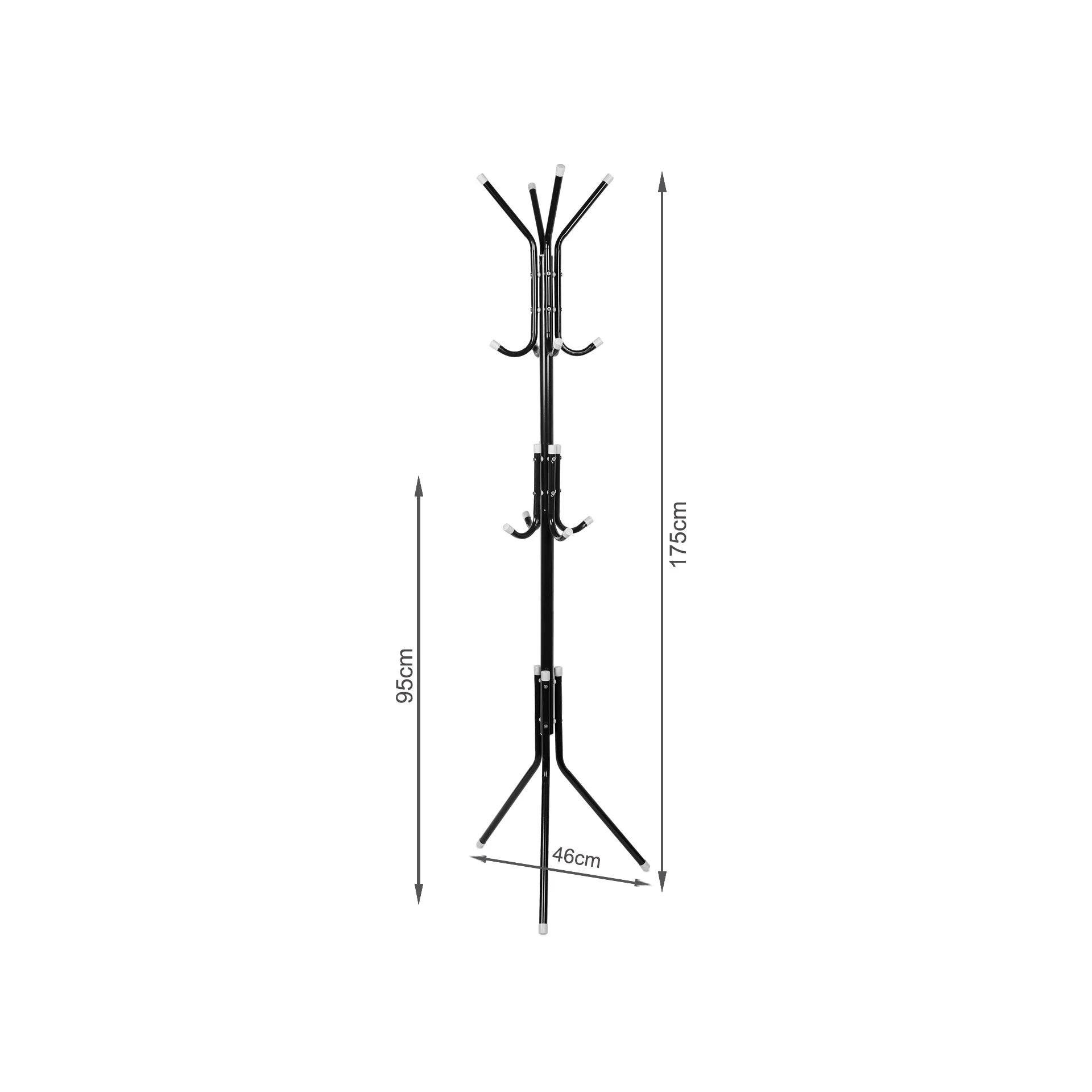 Metal Coat Rack Stand Hanger - Image 6
