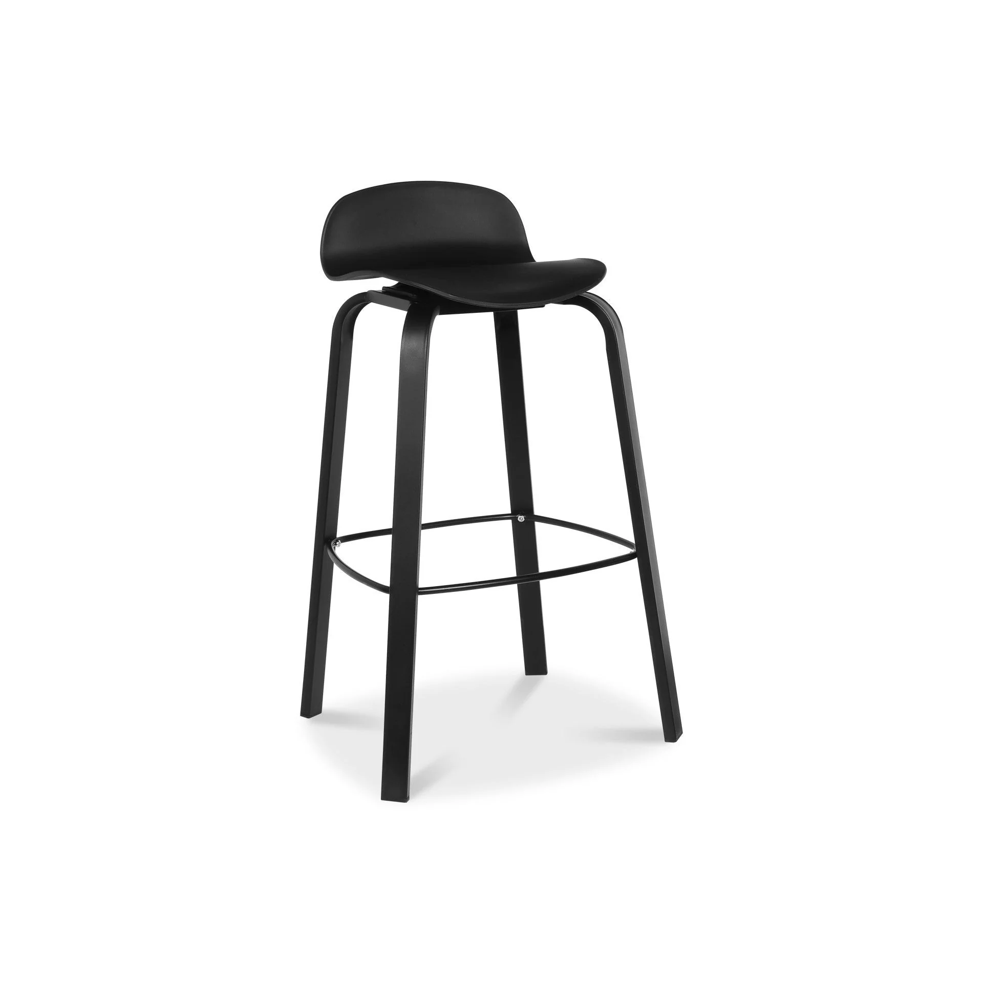 Mia Bar Stool Metal Barstool - Set of 2 - Black - Image 2