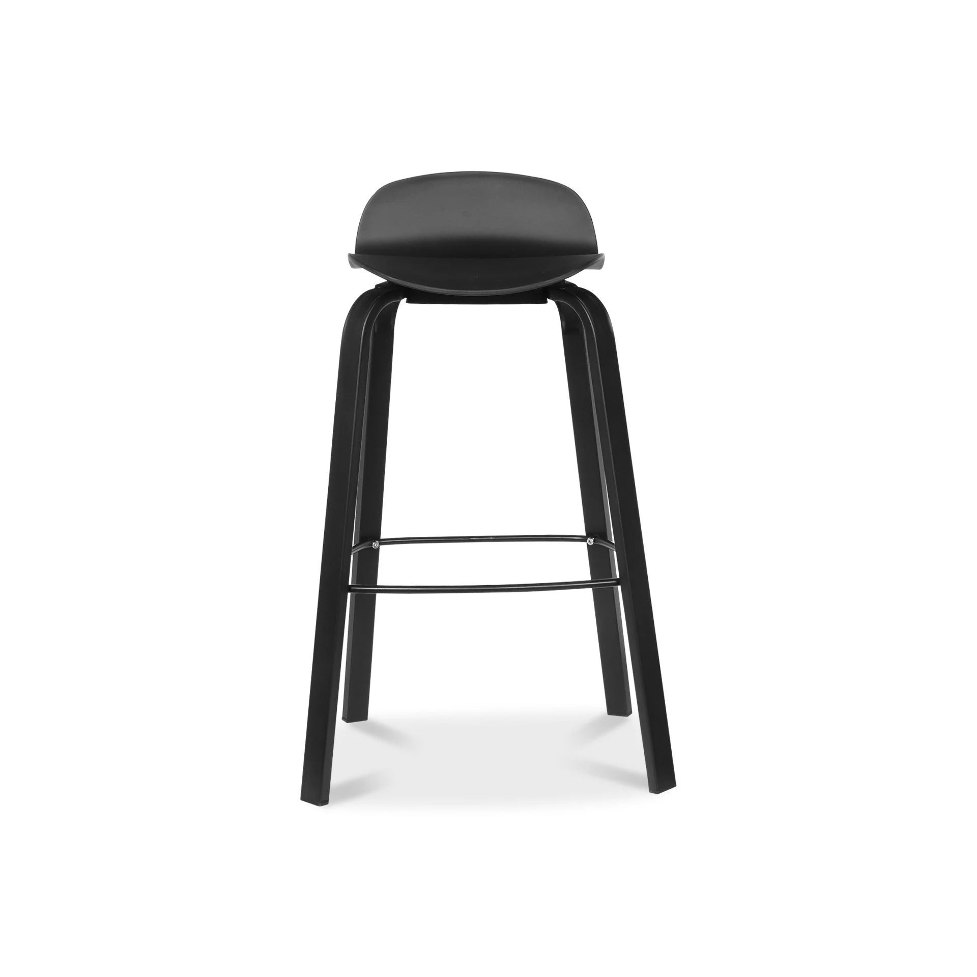 Mia Bar Stool Metal Barstool - Set of 2 - Black - Image 3