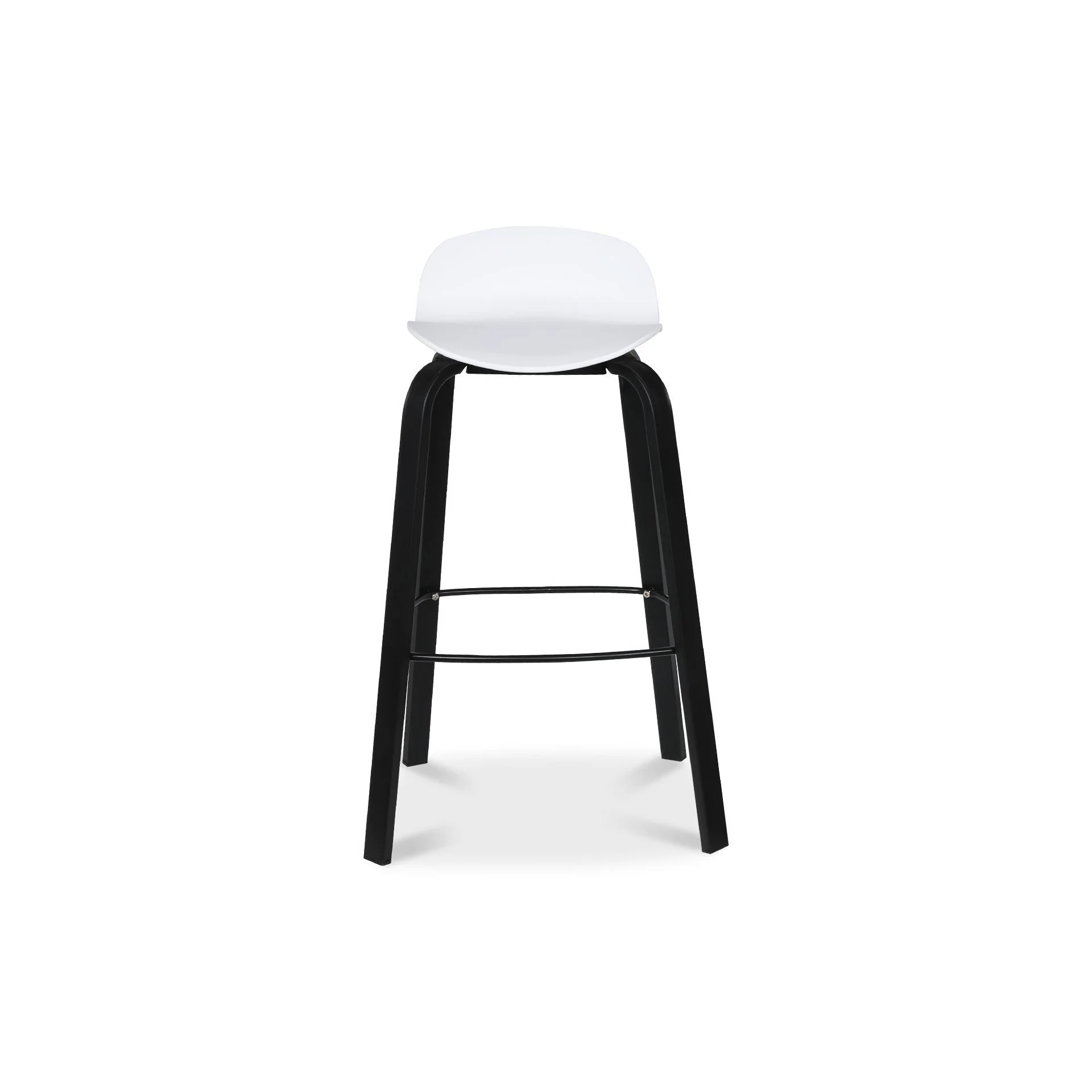 Mia Bar Stool Metal Barstool - Set of 2 - White - Image 3