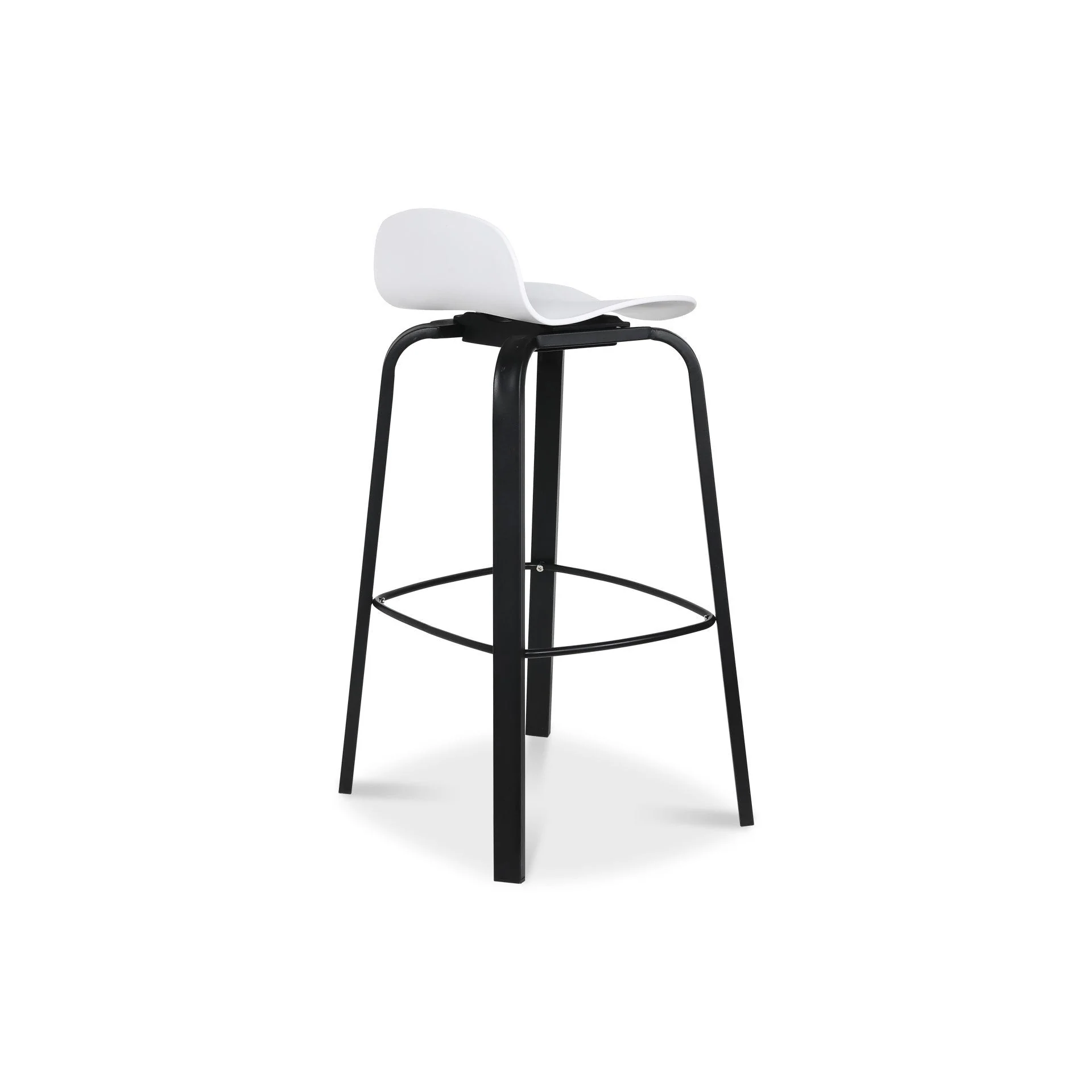 Mia Bar Stool Metal Barstool - Set of 2 - White - Image 4