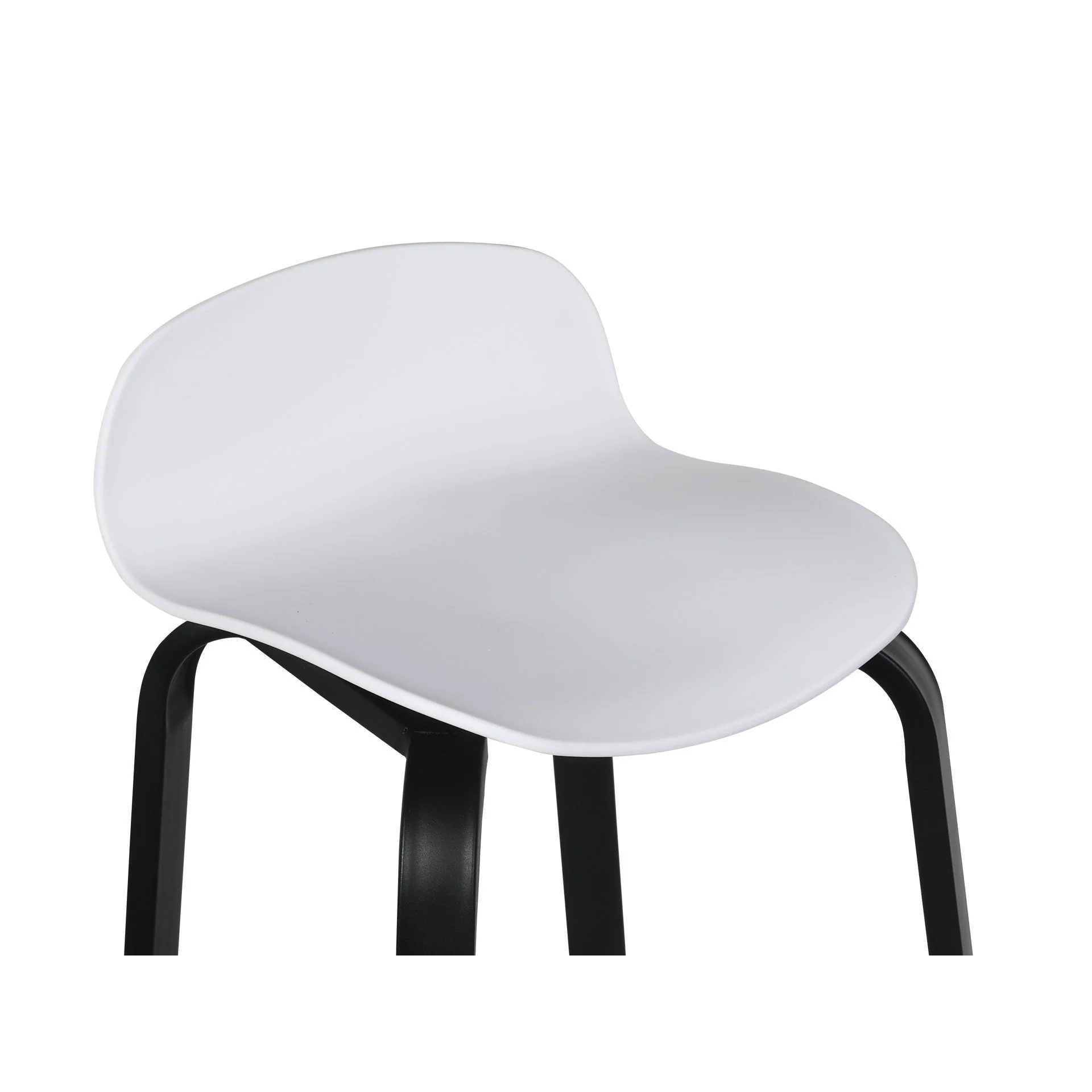Mia Bar Stool Metal Barstool - Set of 2 - White - Image 5