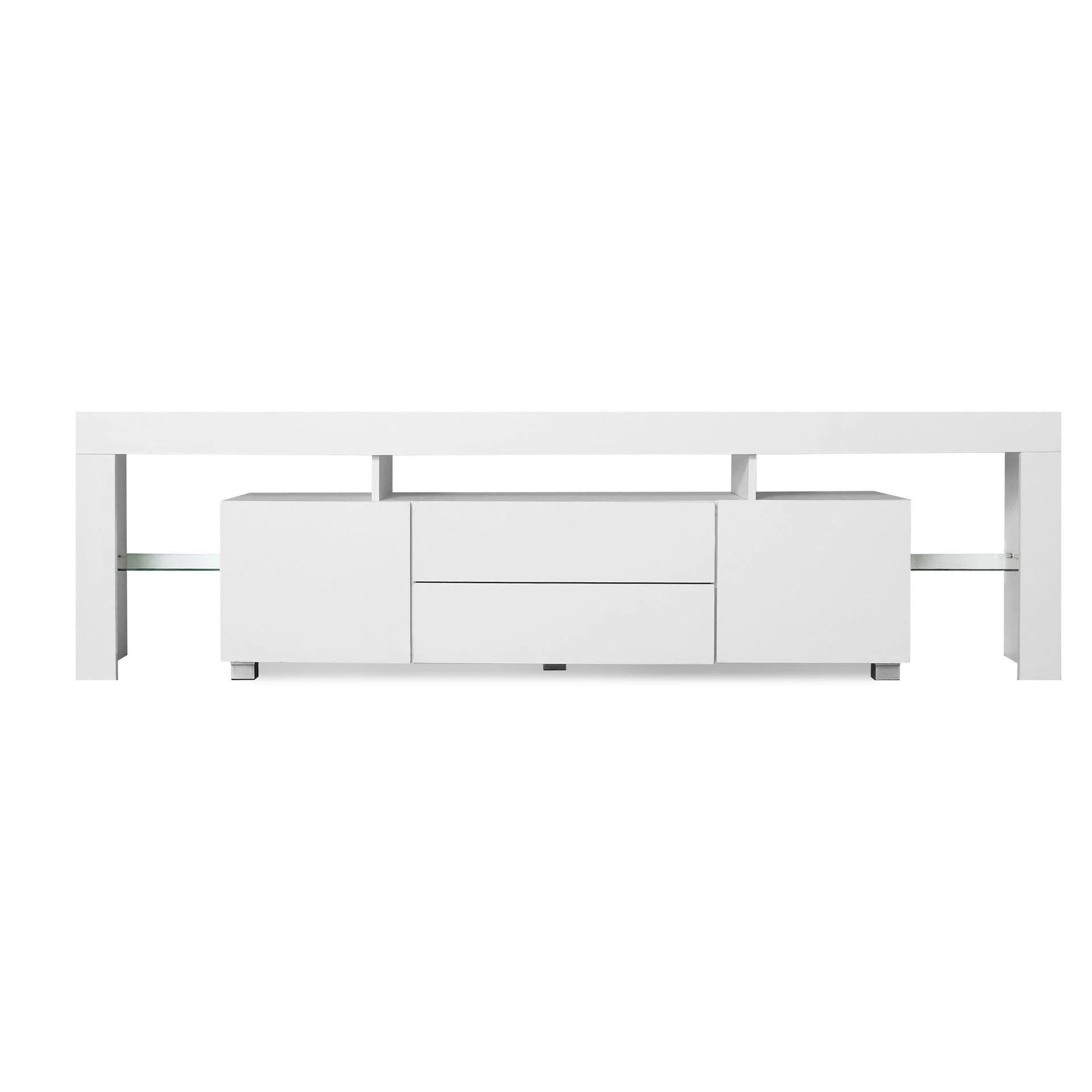 Micco 2m LED Entertainment Unit - White - Image 12
