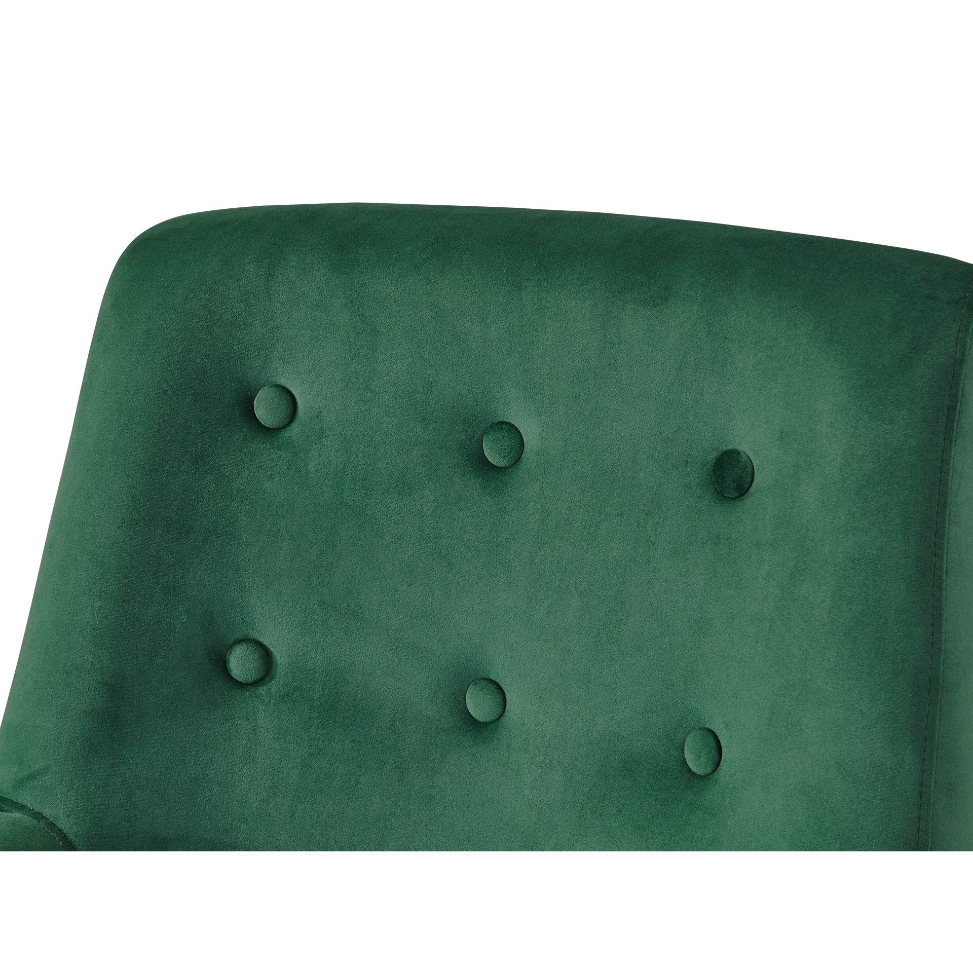 Mila Velvet Armchair - Green - Image 8