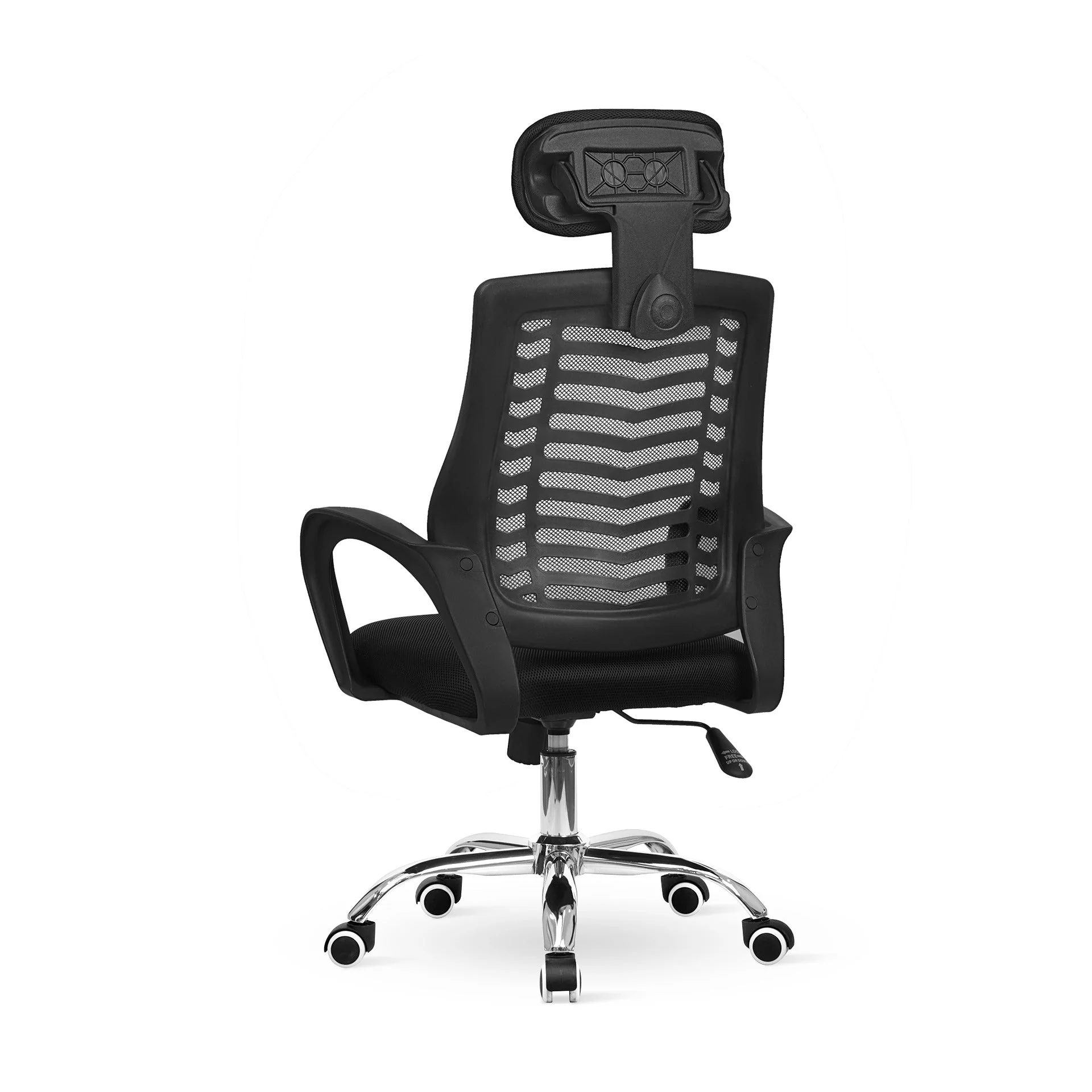 Milo Office Chair - Black - Image 3