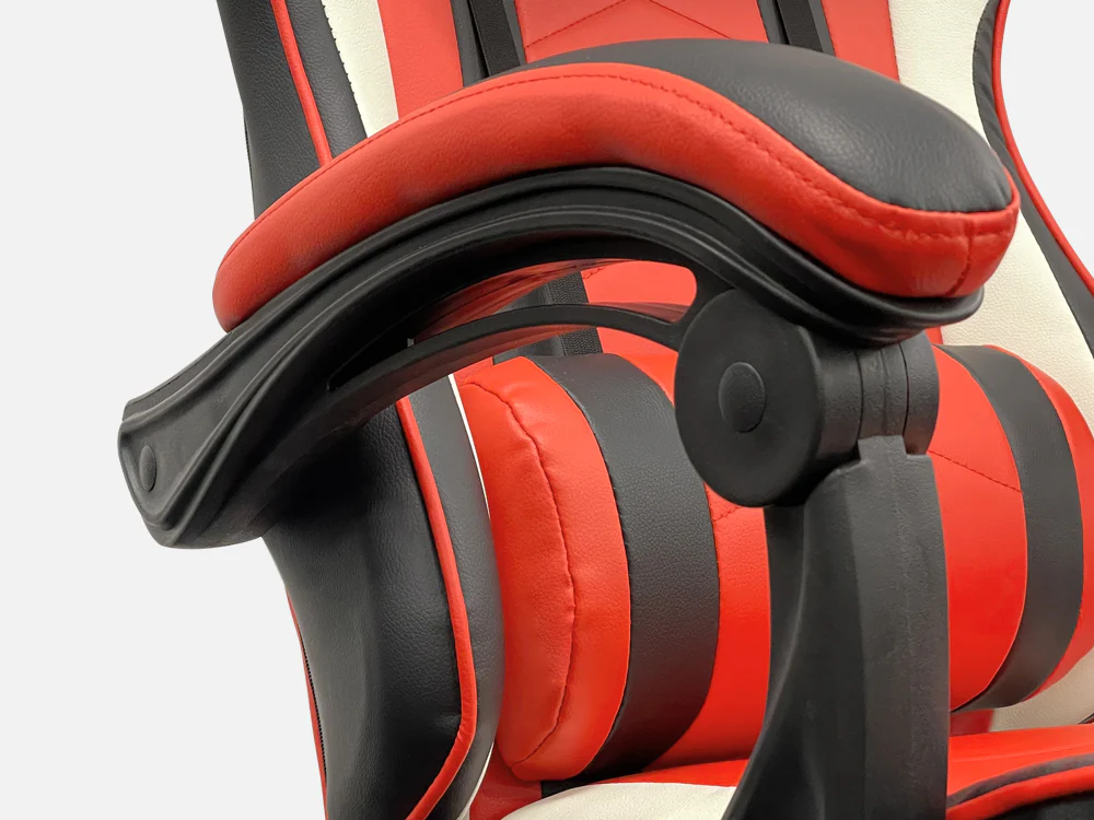 MIRACLE Gaming Chair - BLACK + RED - Image 7