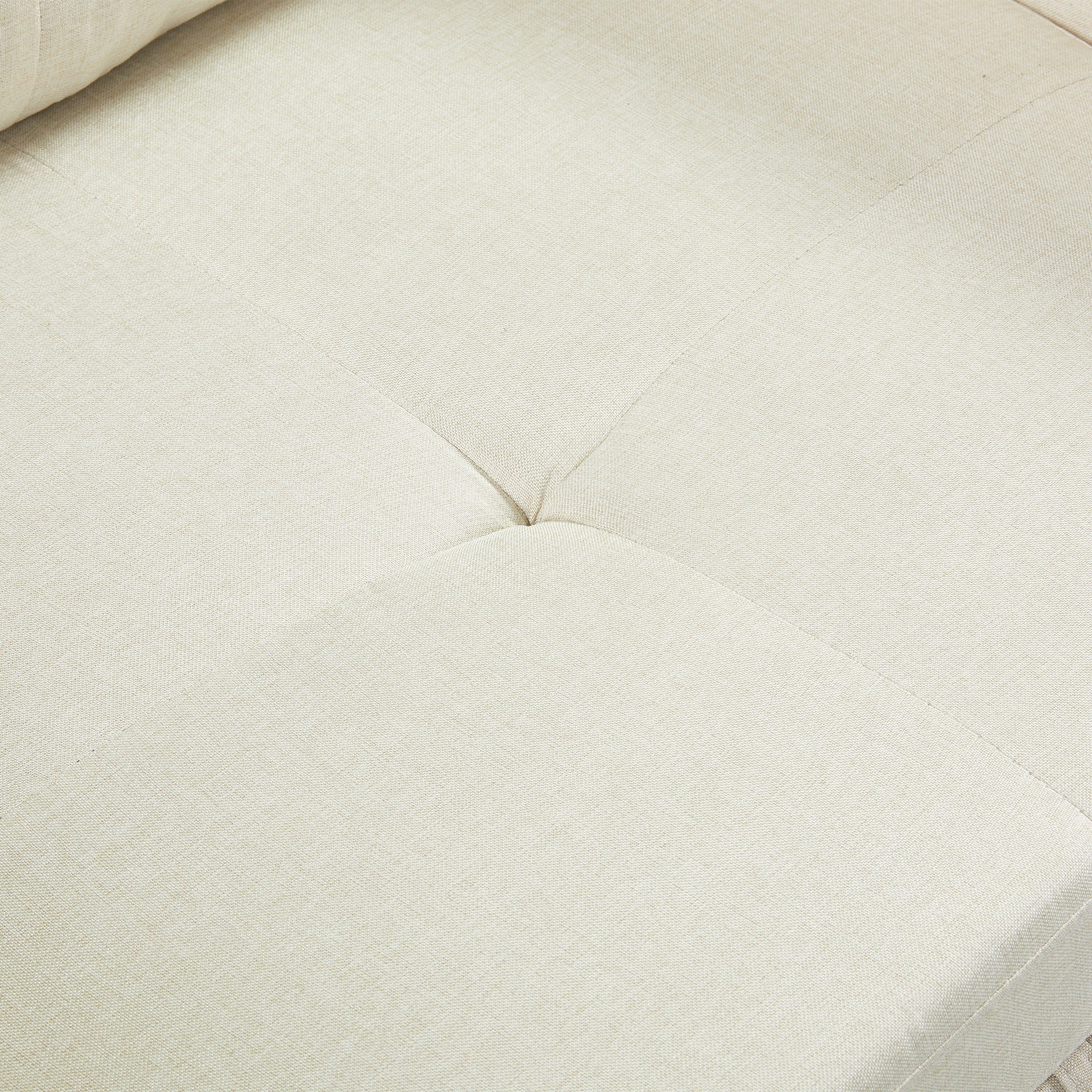 Mist 1 Seater Sofa Bed With Cup Holder And Side Tray - Cream - Image 20