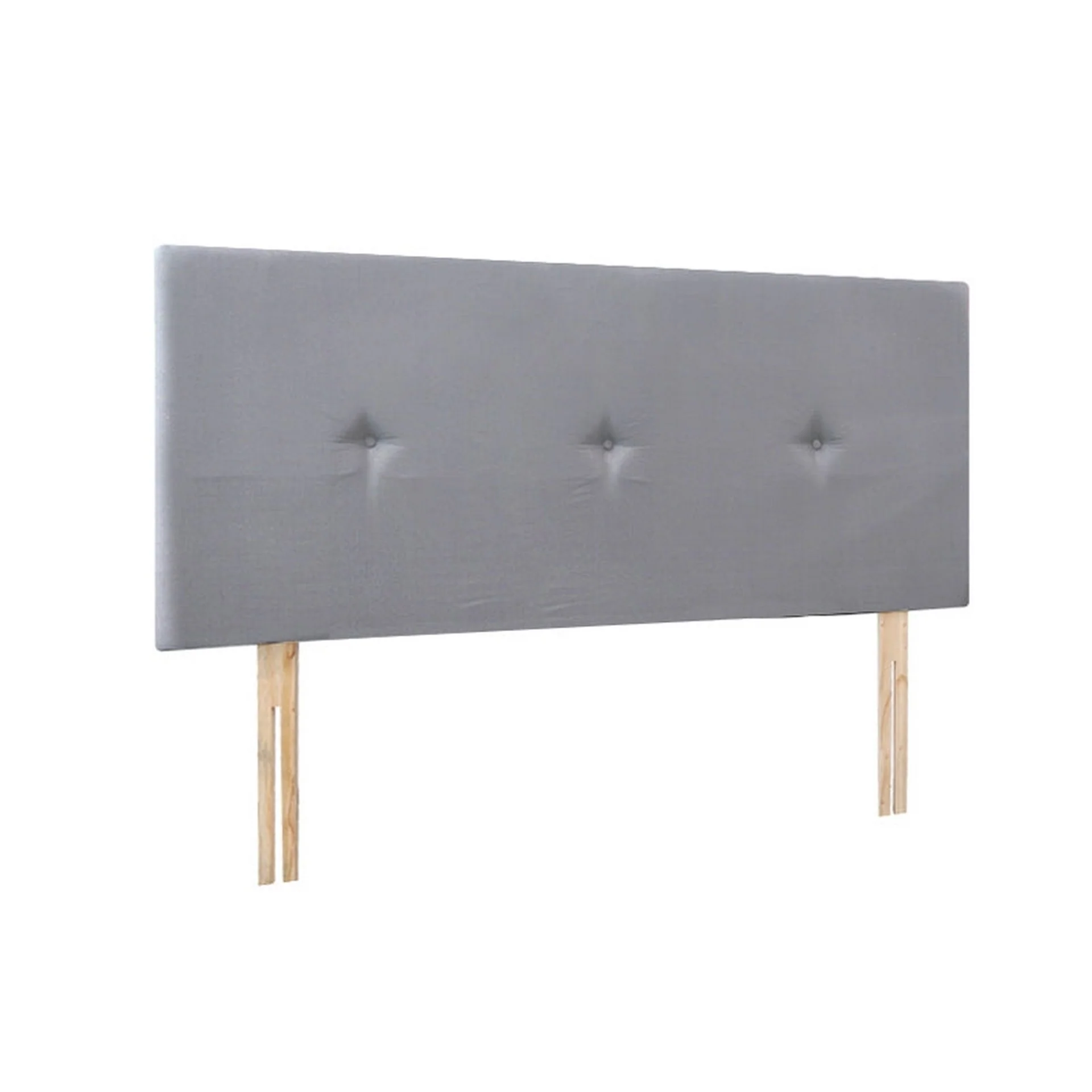MORGAN Upholstered Headboard California King - GREY - Image 8
