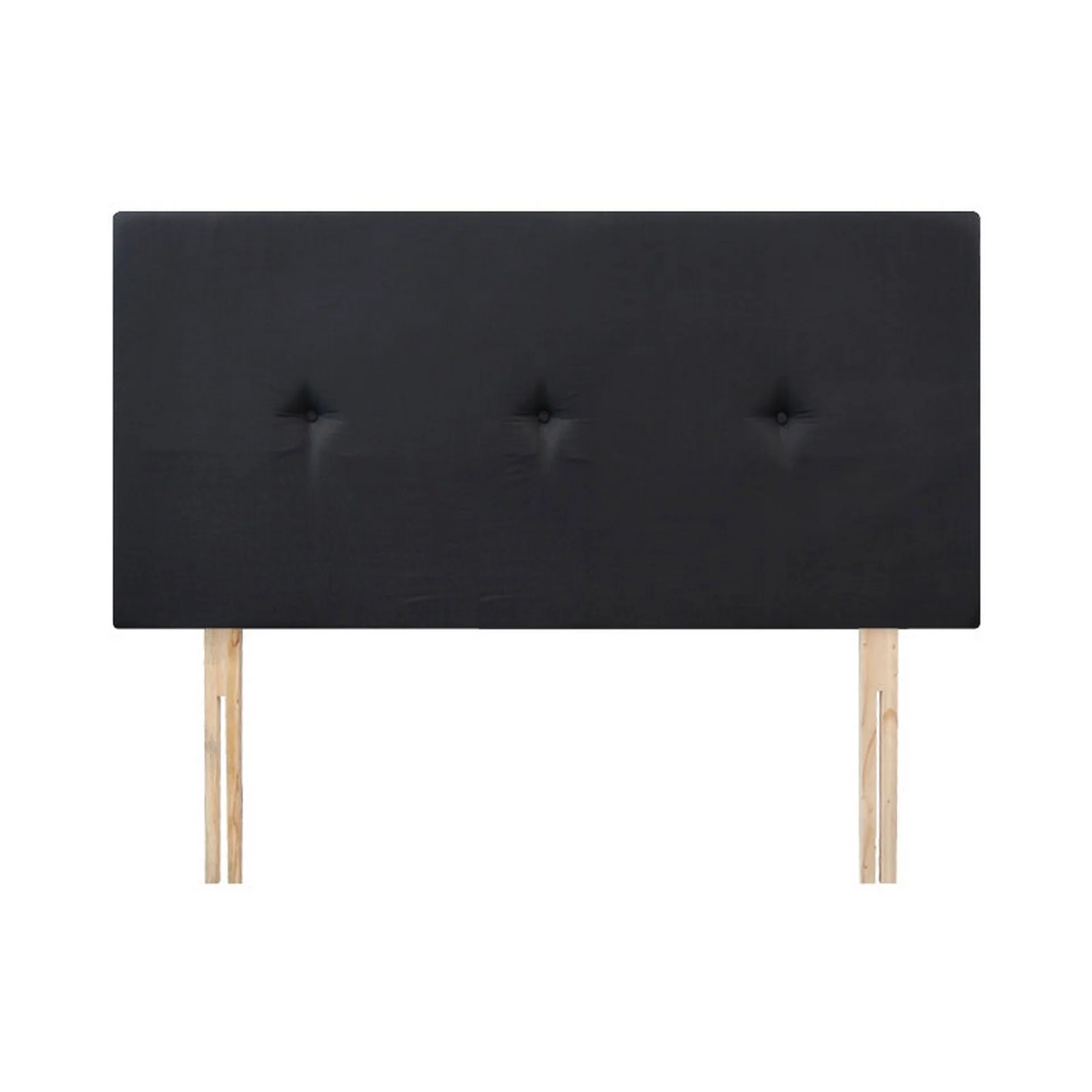 MORGAN Upholstered Headboard King - BLACK - Image 5