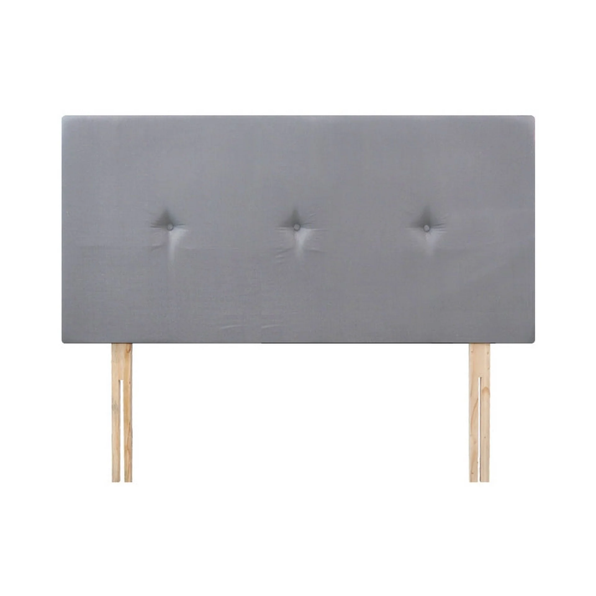 MORGAN Upholstered Headboard King - GREY - Image 3