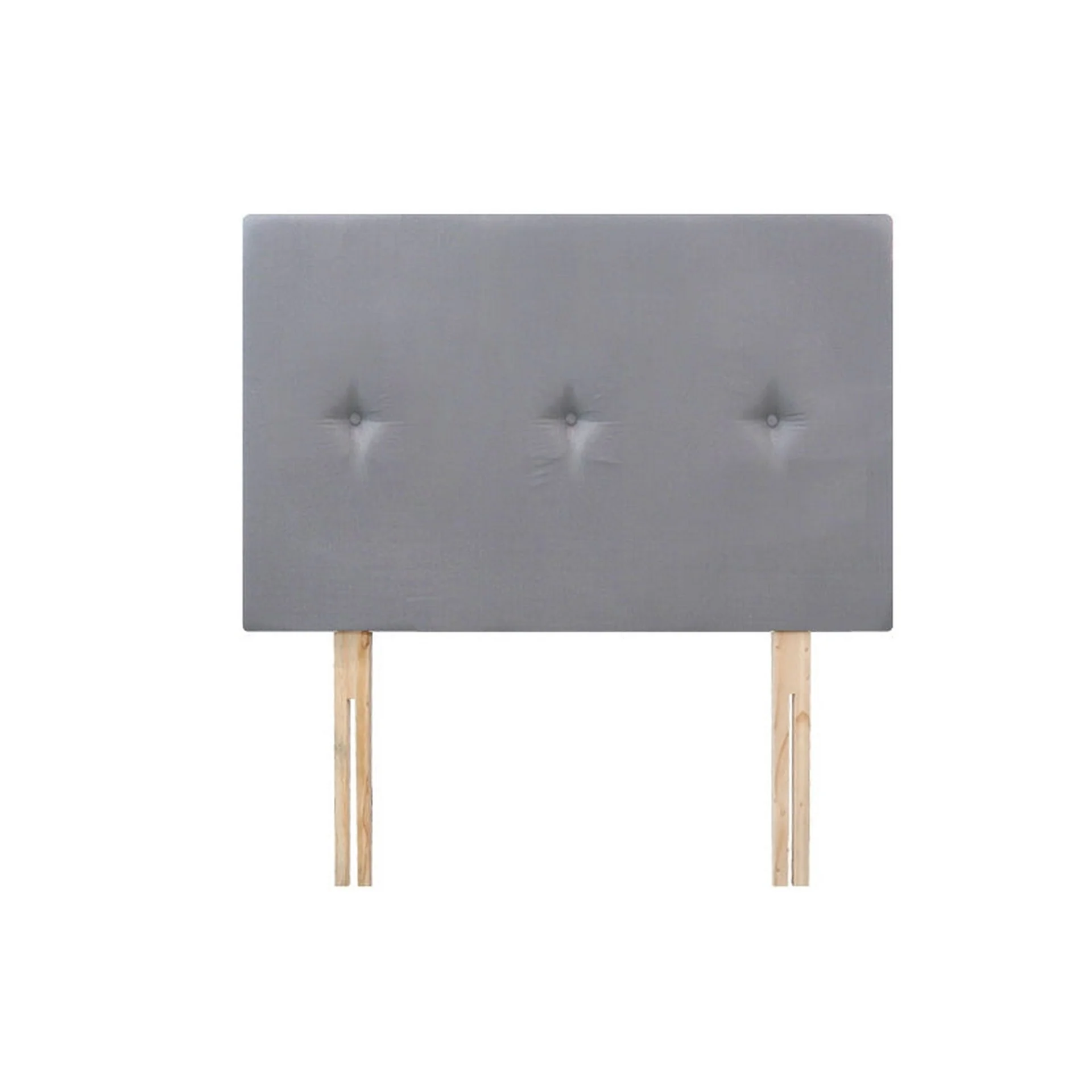 MORGAN Upholstered Headboard King Single - GREY - Image 9