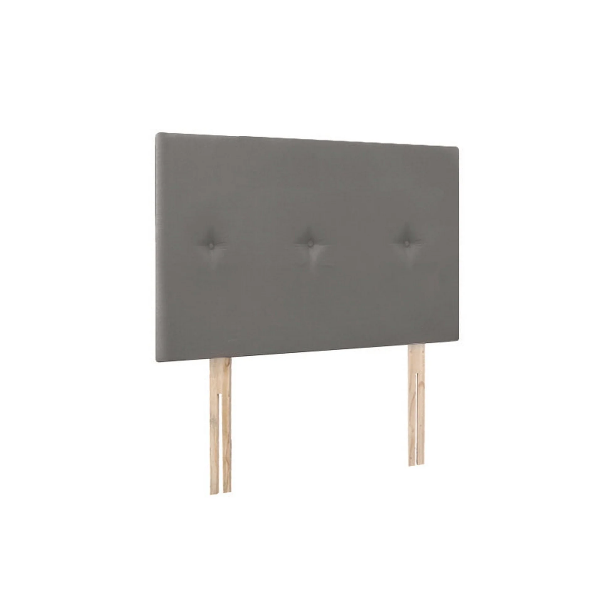 MORGAN Upholstered Headboard King Single - SLATE