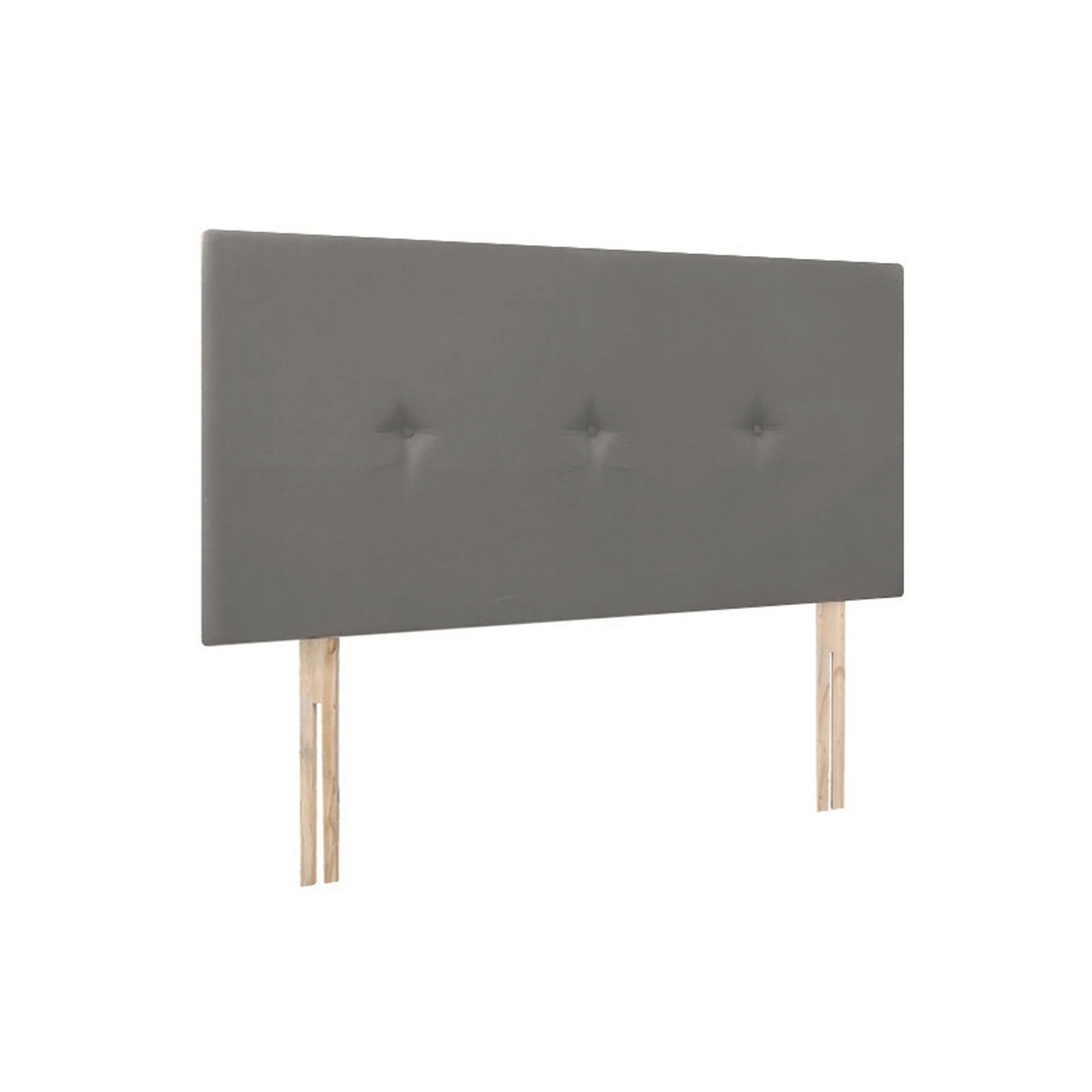 MORGAN Upholstered Headboard Queen - SLATE - Image 9