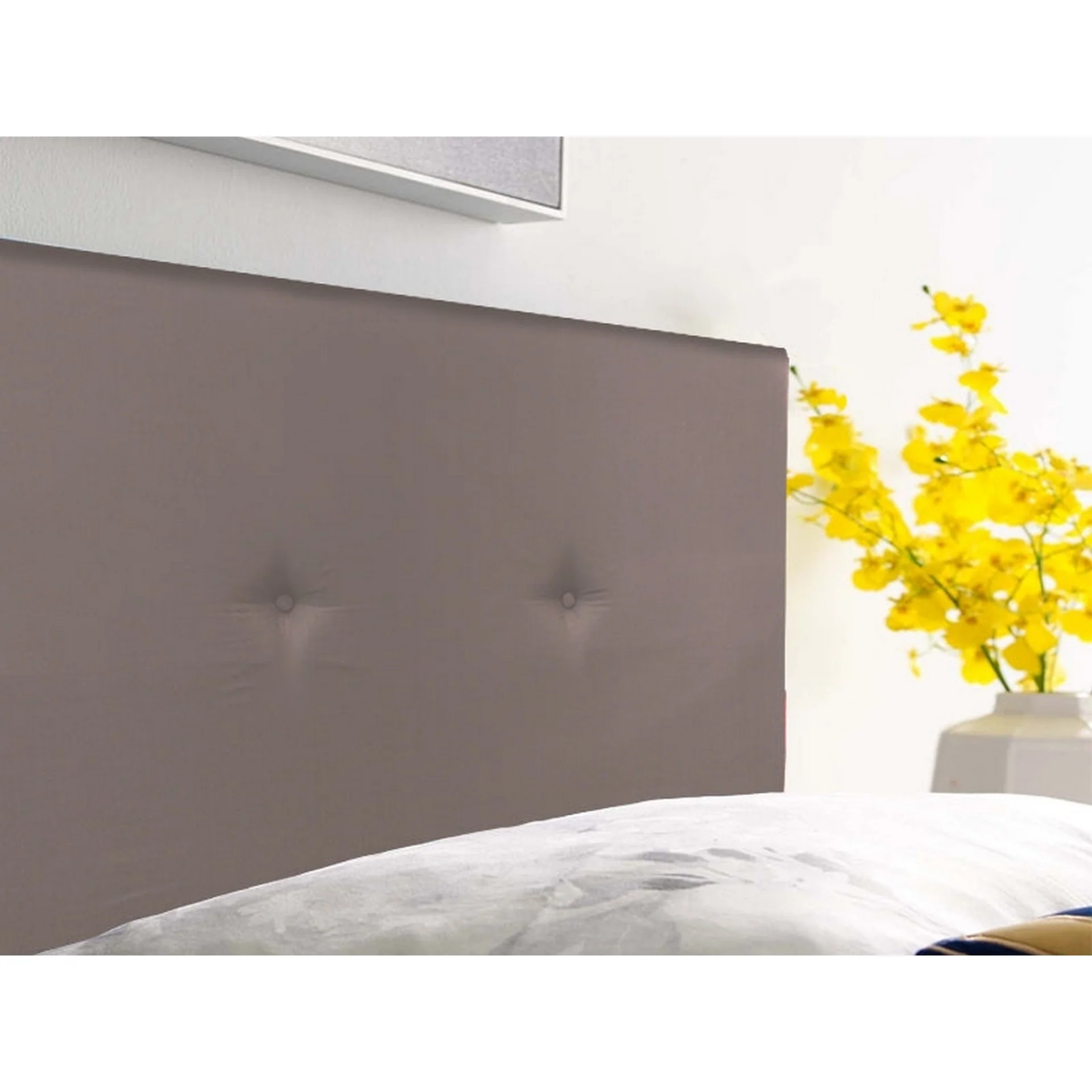 MORGAN Upholstered Headboard Super King - SLATE - Image 12