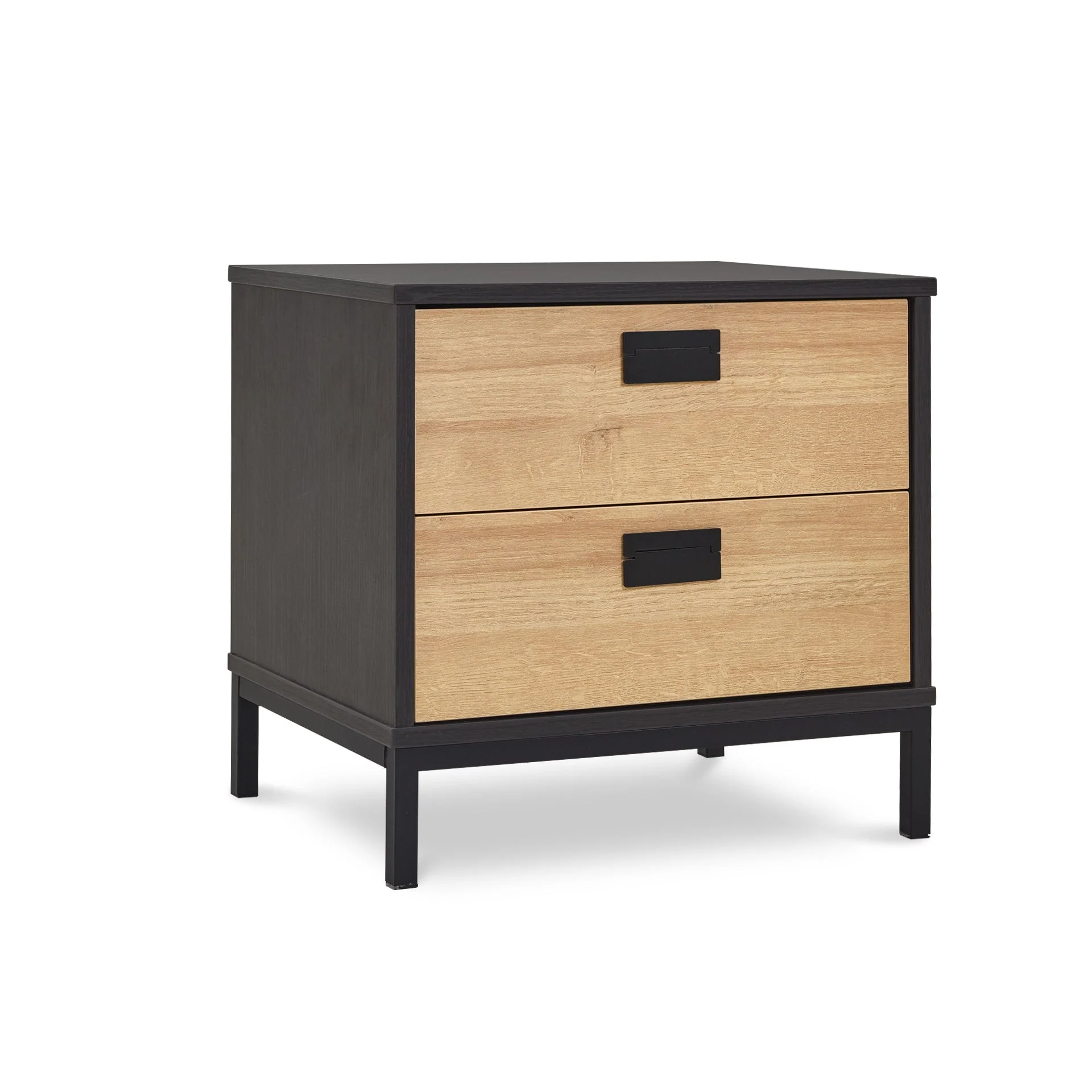 Morris Wooden Bedside Table - Oak - Image 4