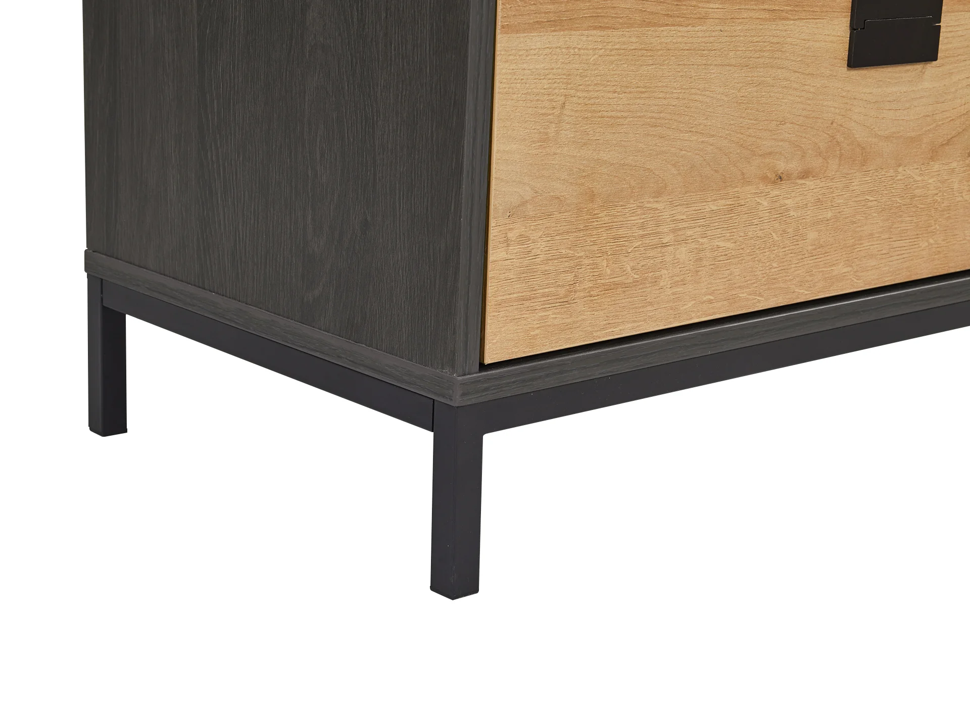 MORRIS Wooden Tallboy 4 Drawers - Oak - Image 13