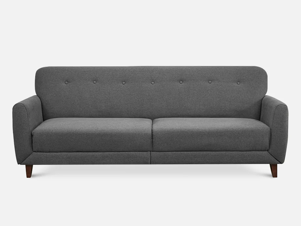 MUNICH 3-Seater Sofa Bed DARK GREY - Image 11
