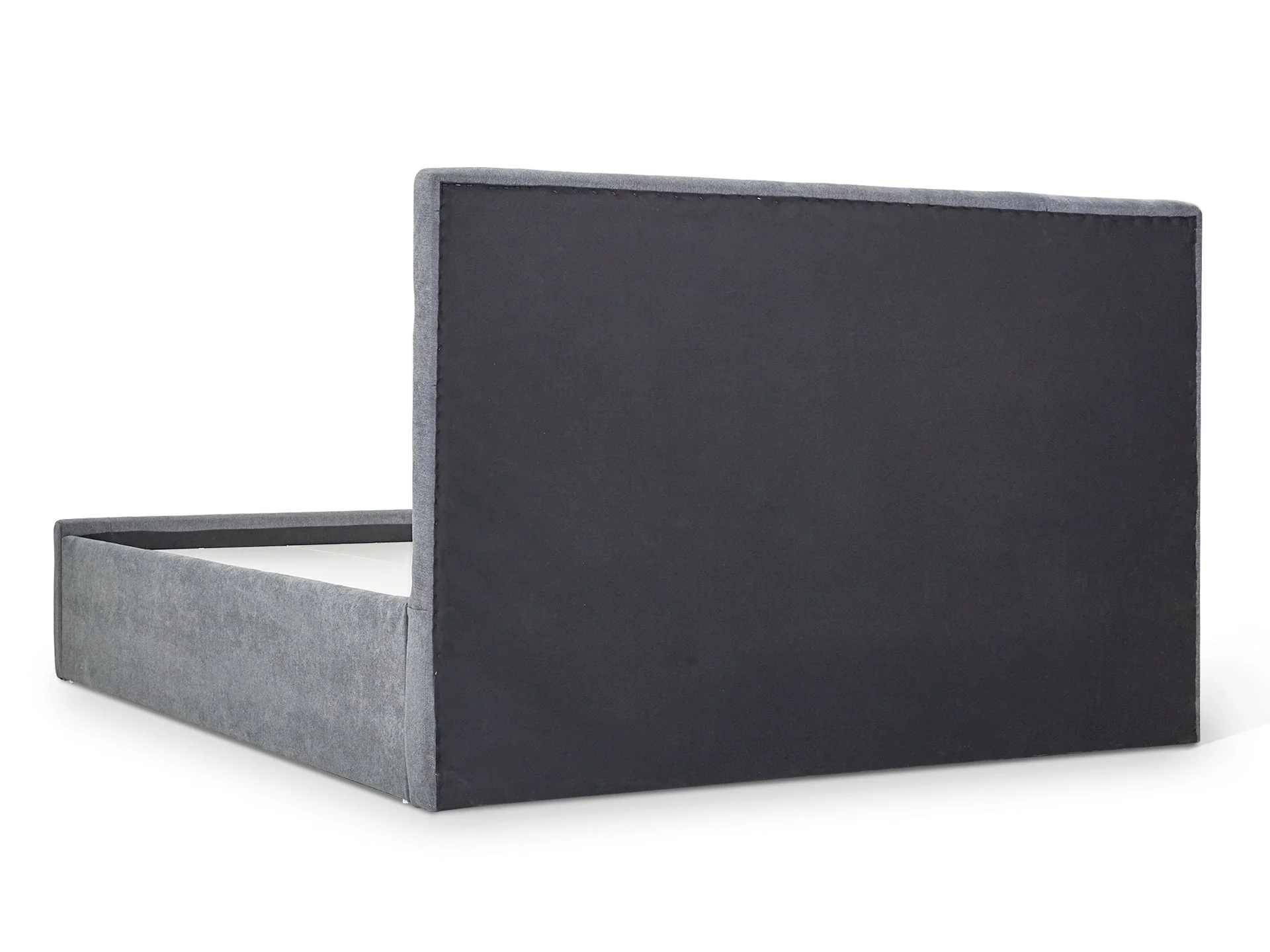 MUSALA King Bed Frame with Storage - DARK GREY - Image 11