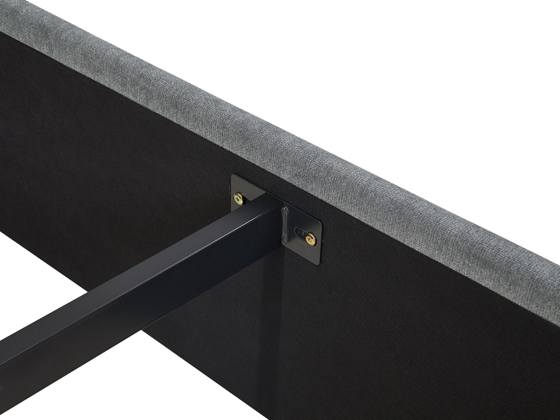 MUSALA King Bed Frame with Storage - DARK GREY - Image 6