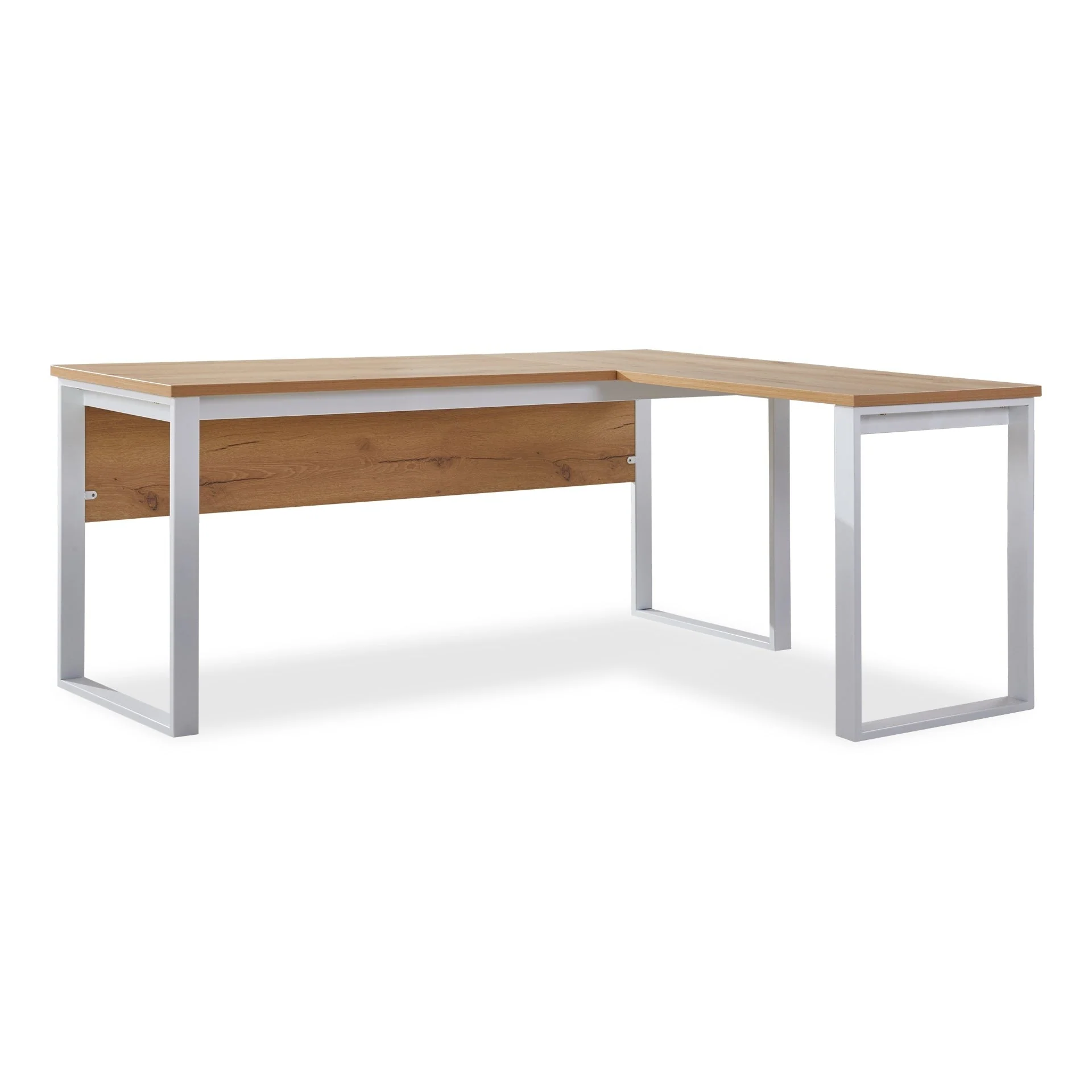 Nakia Computer Corner Desk - Oak - Image 7
