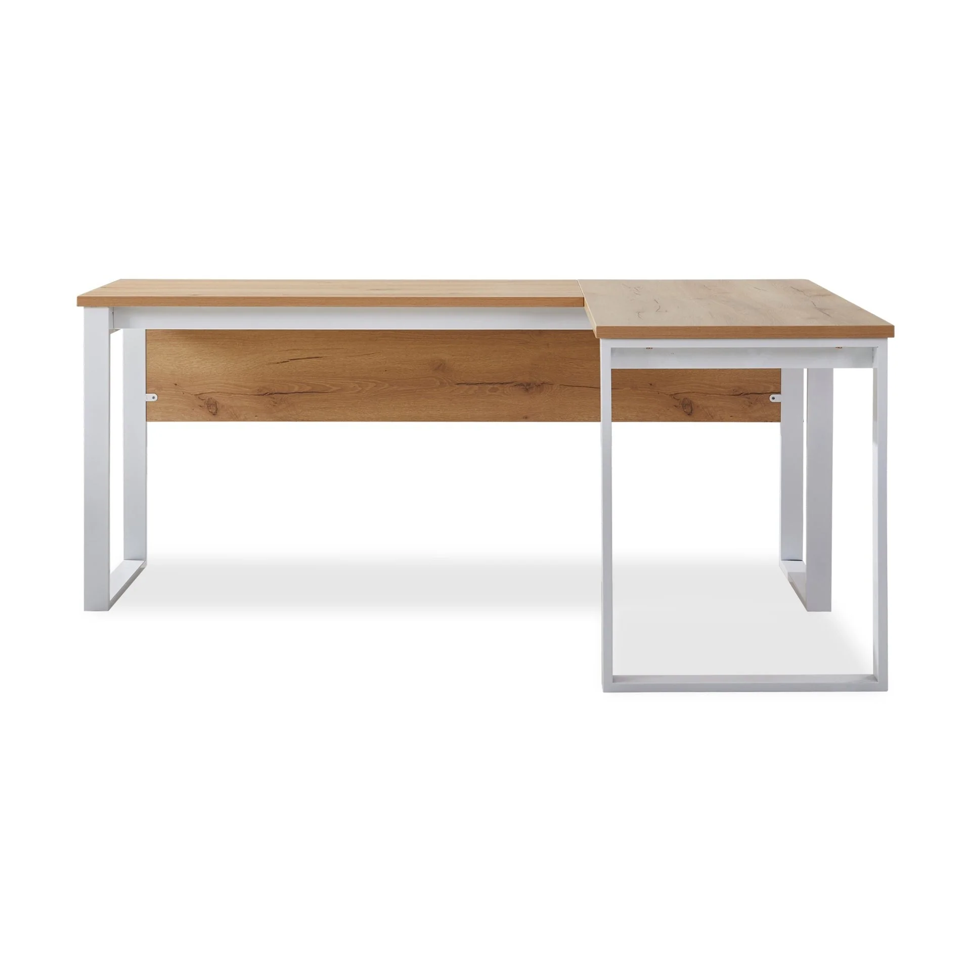 Nakia Computer Corner Desk - Oak - Image 9