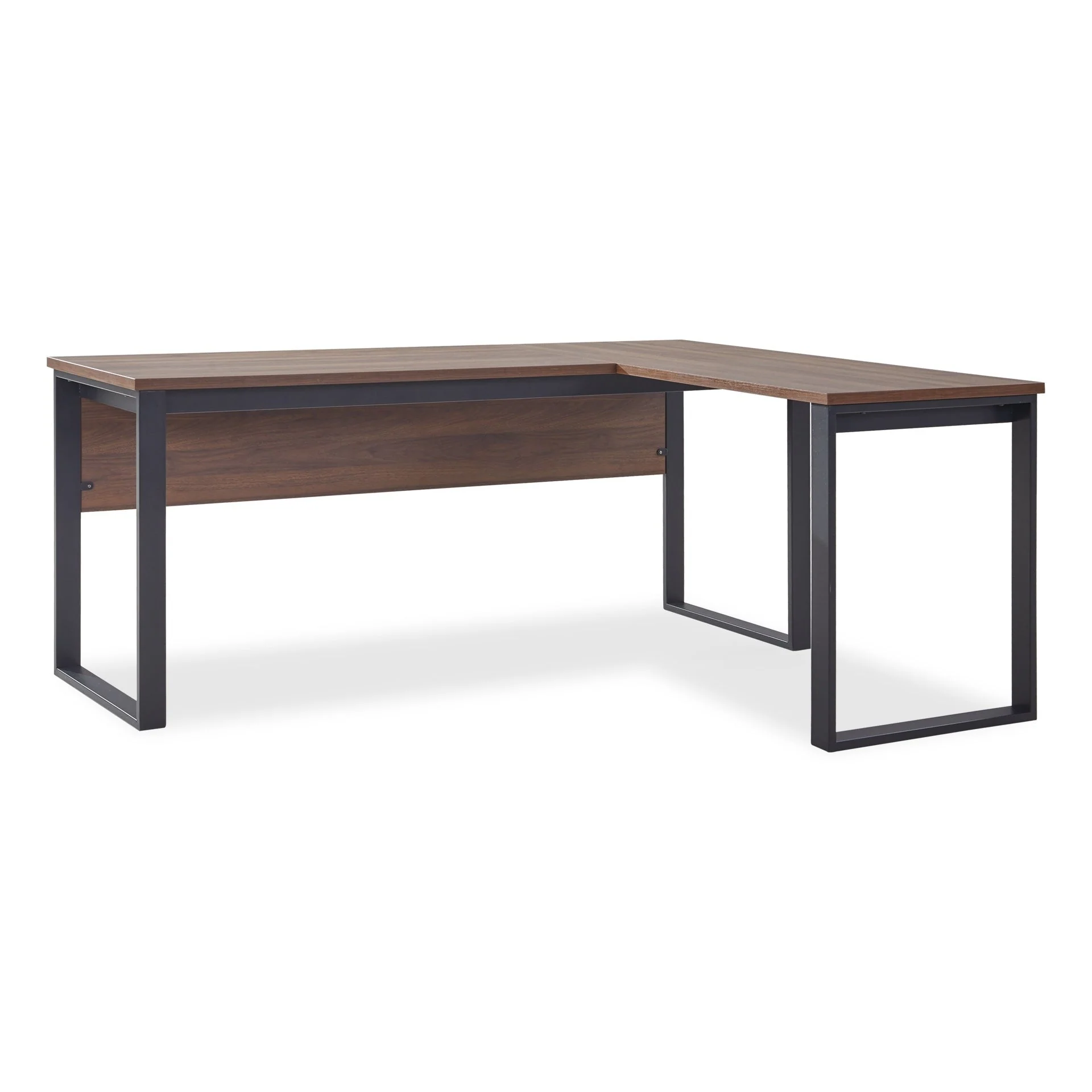 Nakia Computer Corner Desk - Walnut - Image 7