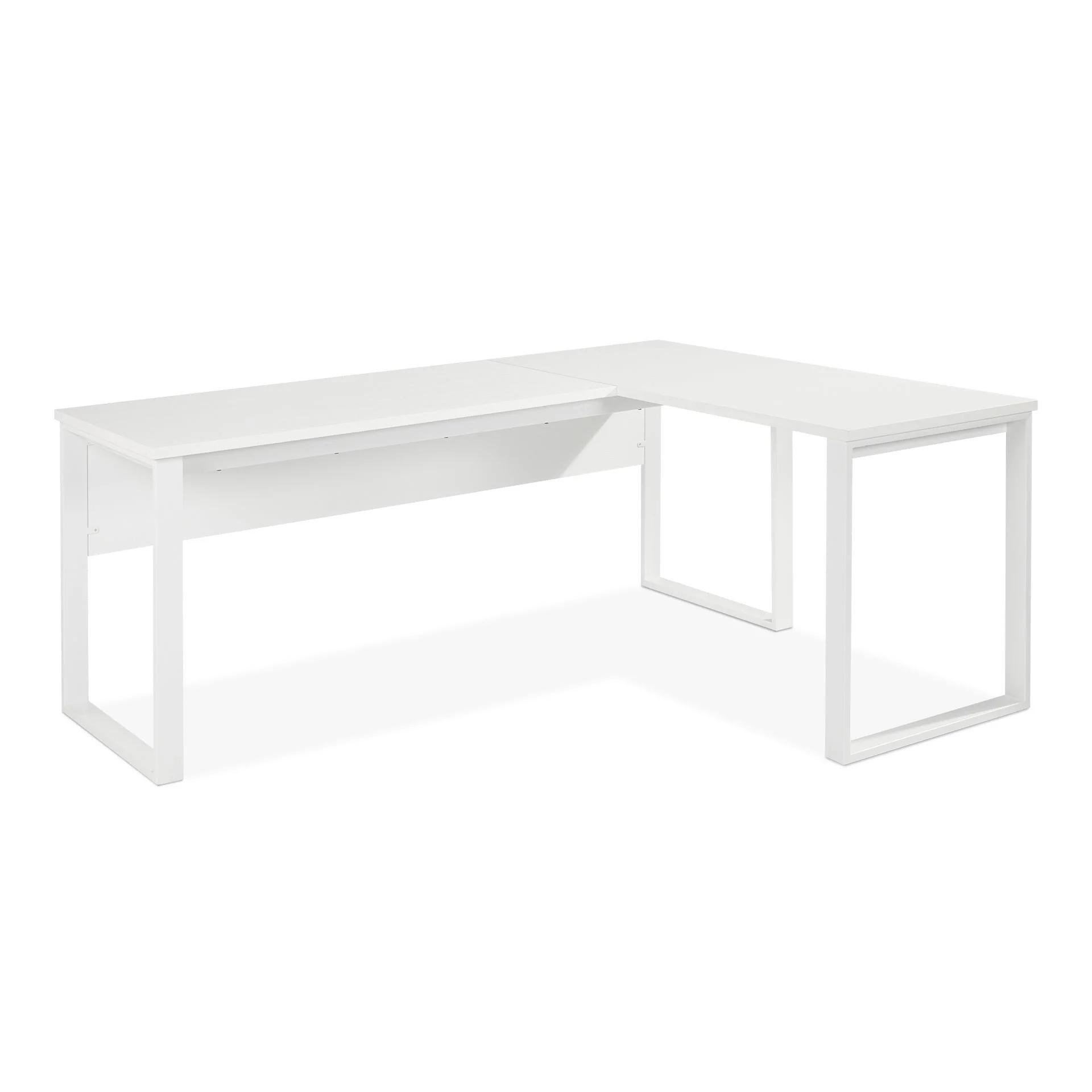 Nakia Computer Corner Desk - White - Image 8