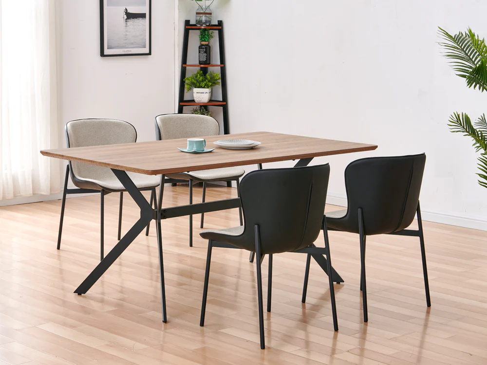NAOMI 4PCS Dining Chair - BEIGE - Image 2