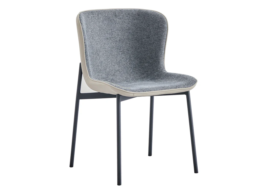 NAOMI 4PCS Dining Chair - GREY - Image 5