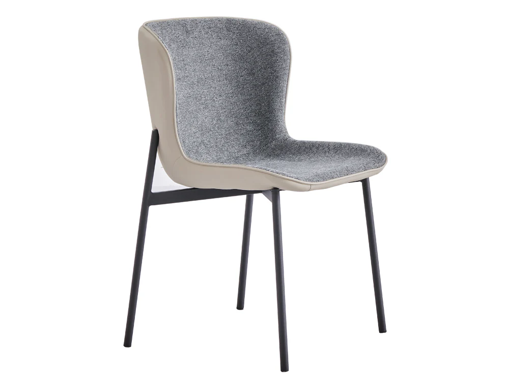 NAOMI 4PCS Dining Chair - GREY - Image 6