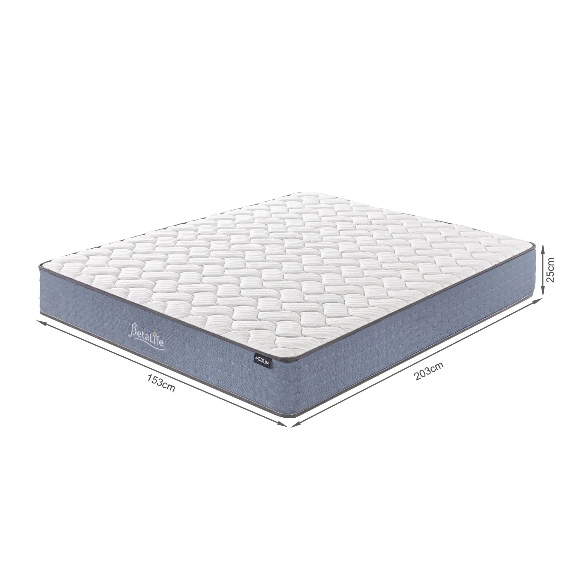Natureblend Classic Bamboo Medium Mattress with Pillows - Queen - Image 8