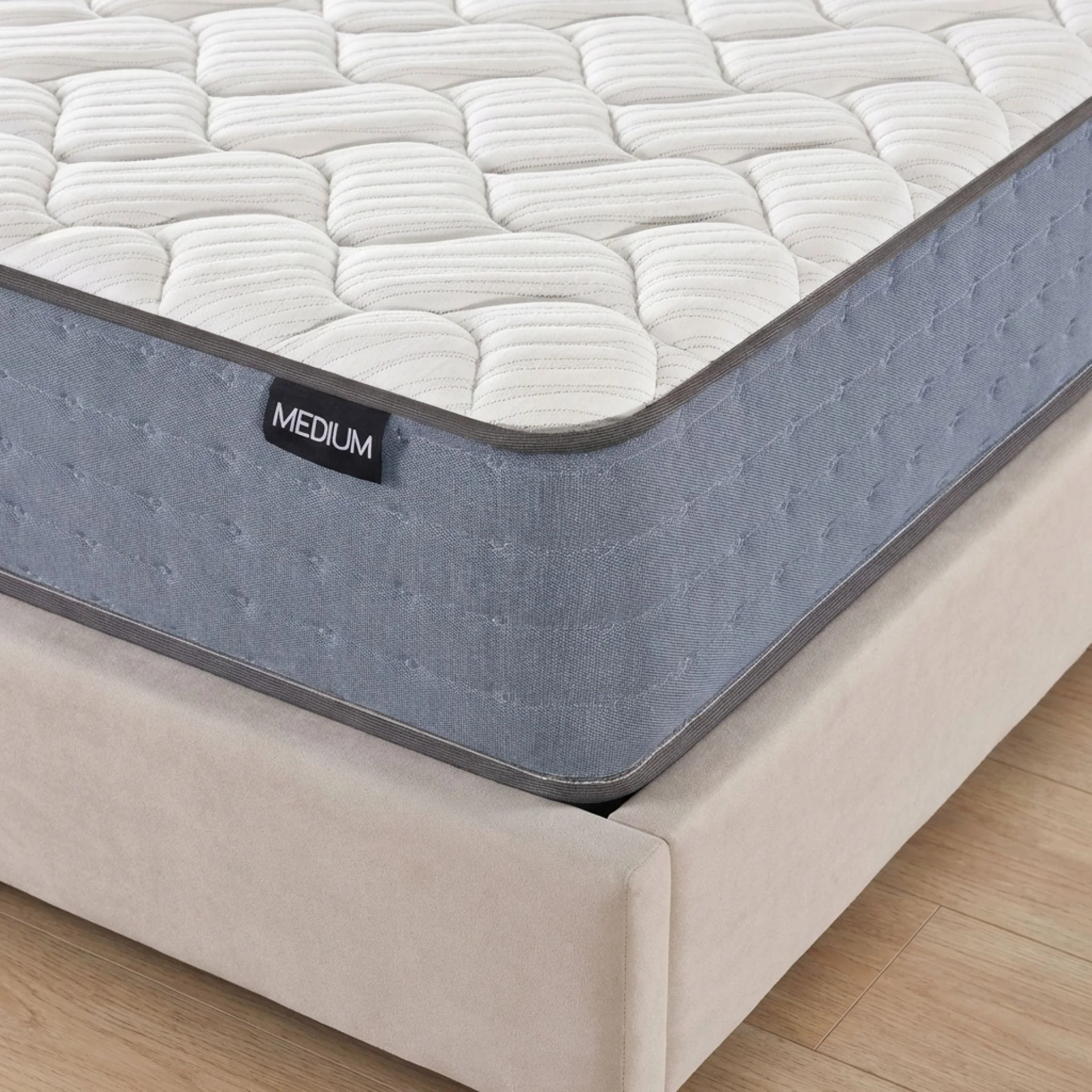 Natureblend Classic Bamboo Medium Mattress with Pillows - Single - Image 5