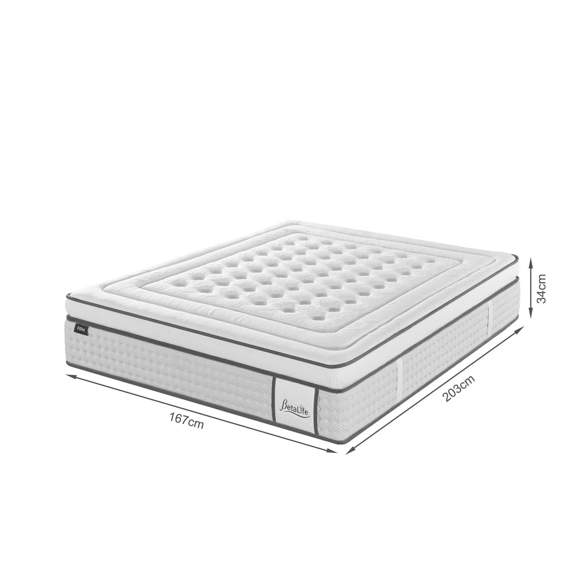 Natureblend Elite Latex Firm Mattress - King - Image 12
