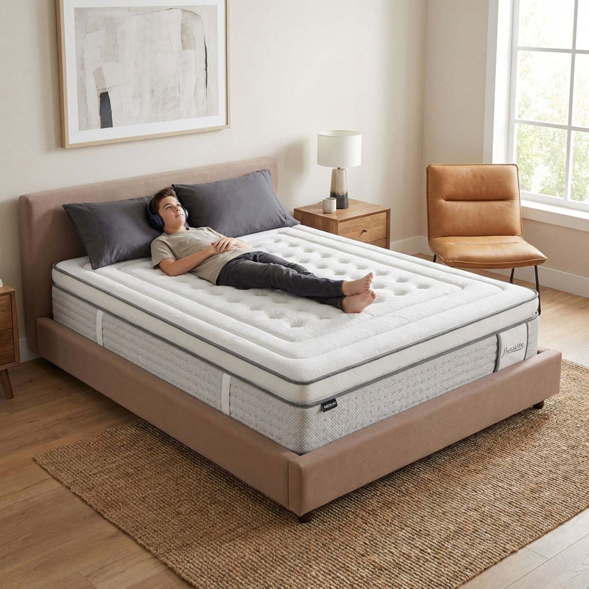 Natureblend Elite Latex Medium Firm Mattress - King - Image 15