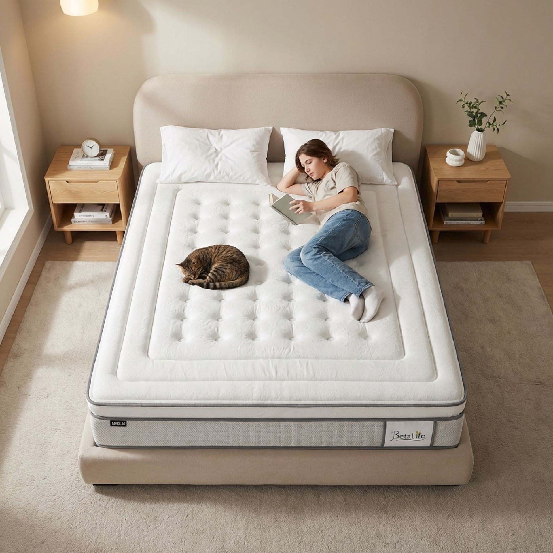 Natureblend Elite Latex Medium Firm Mattress - King - Image 17