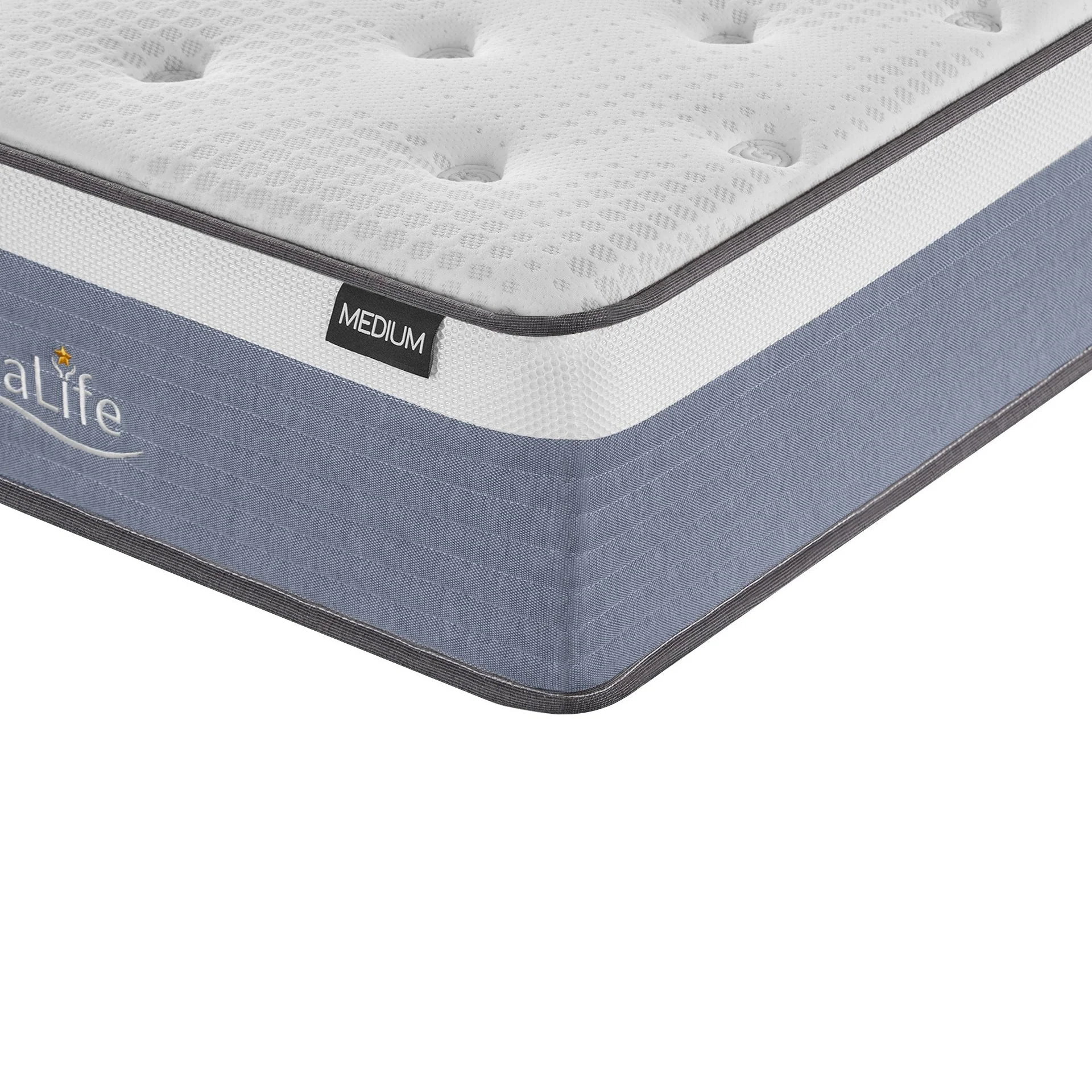 Natureblend Plus Bamboo Charcoal Medium Plush Mattress - Double - Image 11