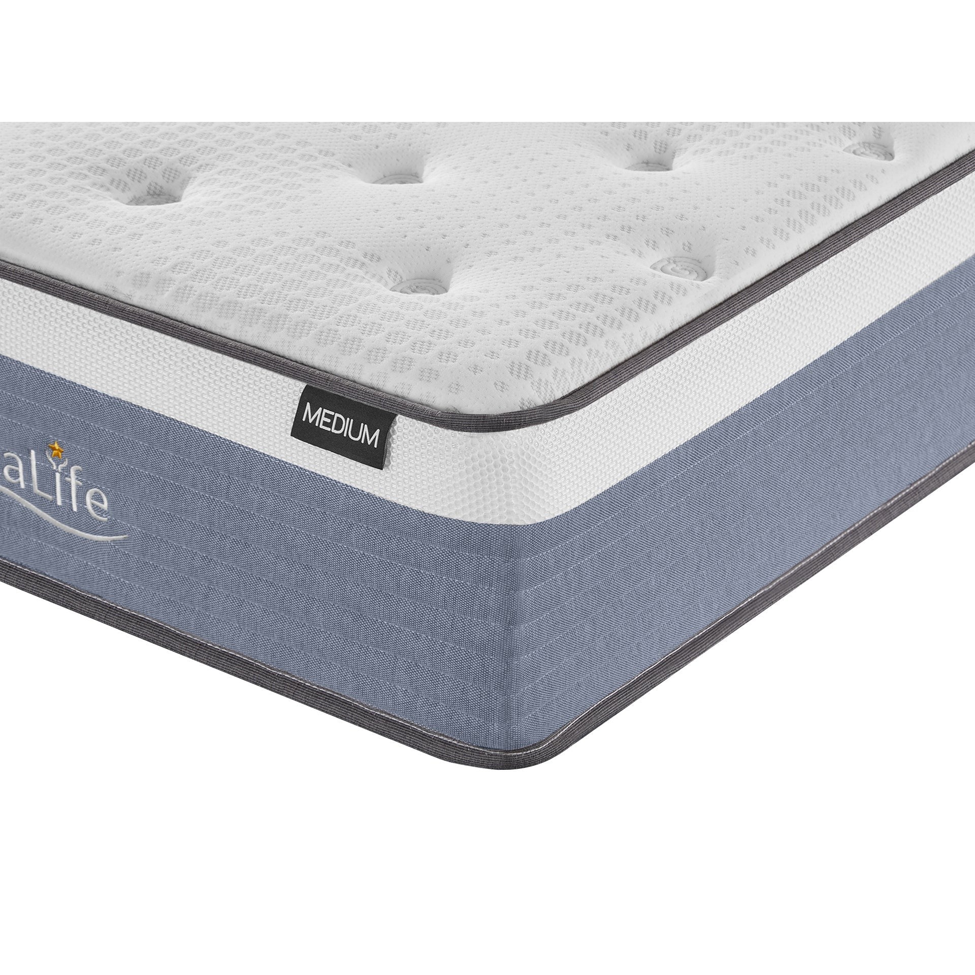 Natureblend Plus Bamboo Charcoal Medium Plush Mattress - King - Image 10