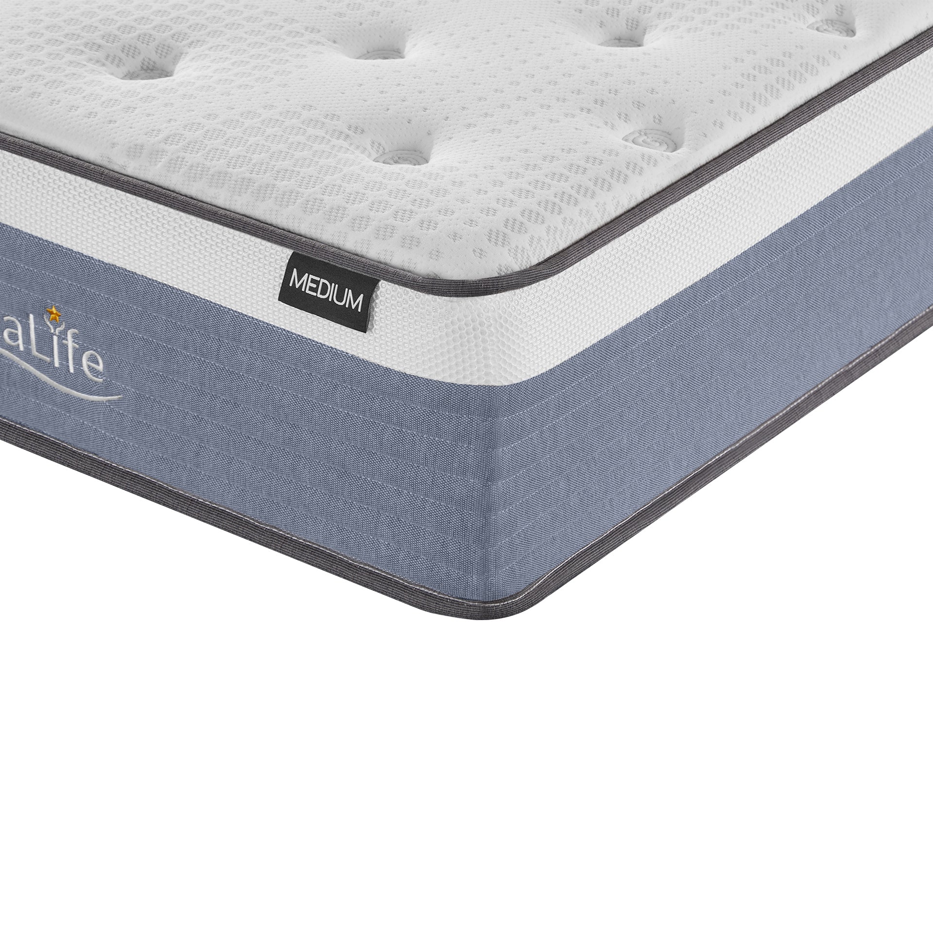 Natureblend Plus Bamboo Charcoal Medium Plush Mattress - King Single - Image 11