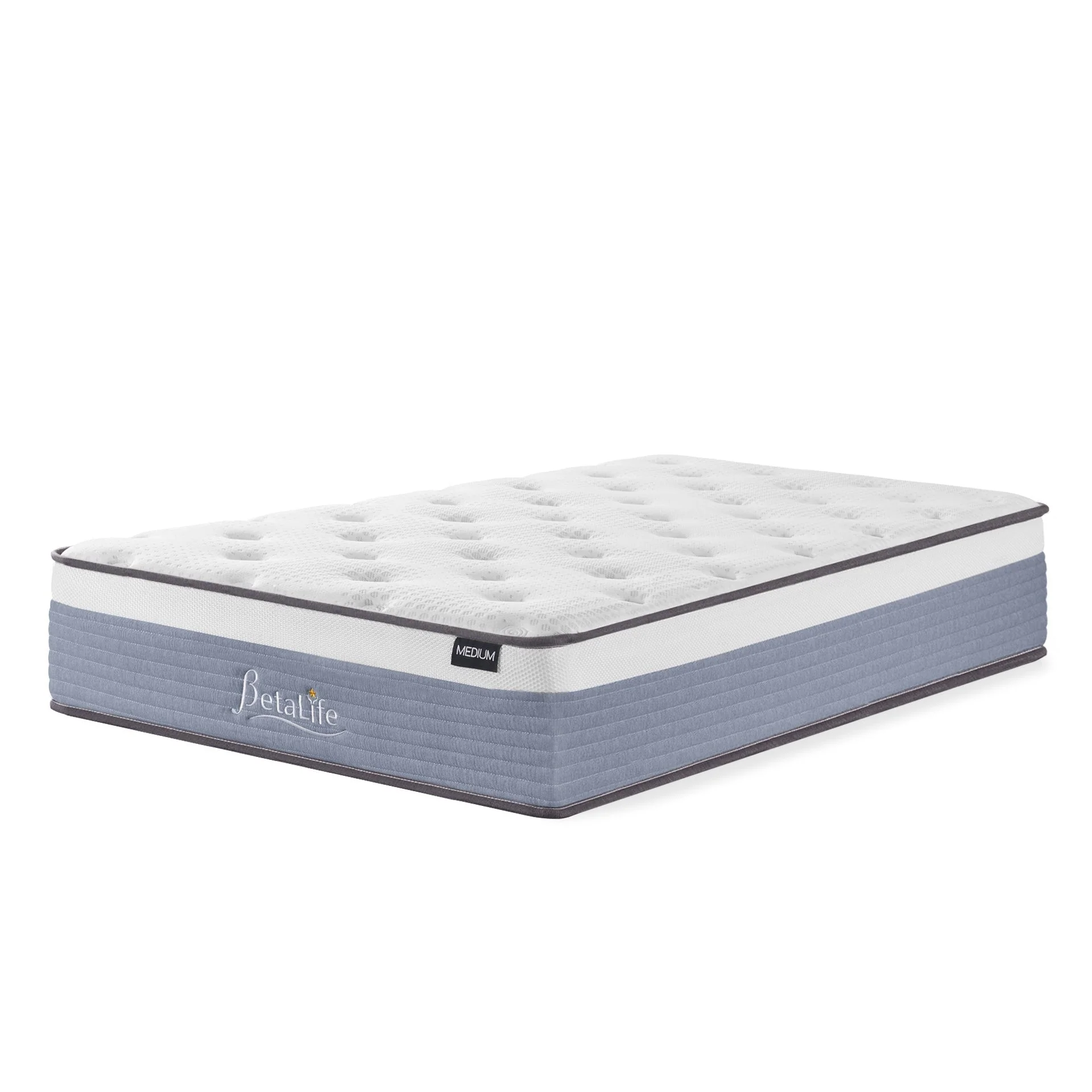 Natureblend Plus Bamboo Charcoal Medium Plush Mattress - King Single - Image 7
