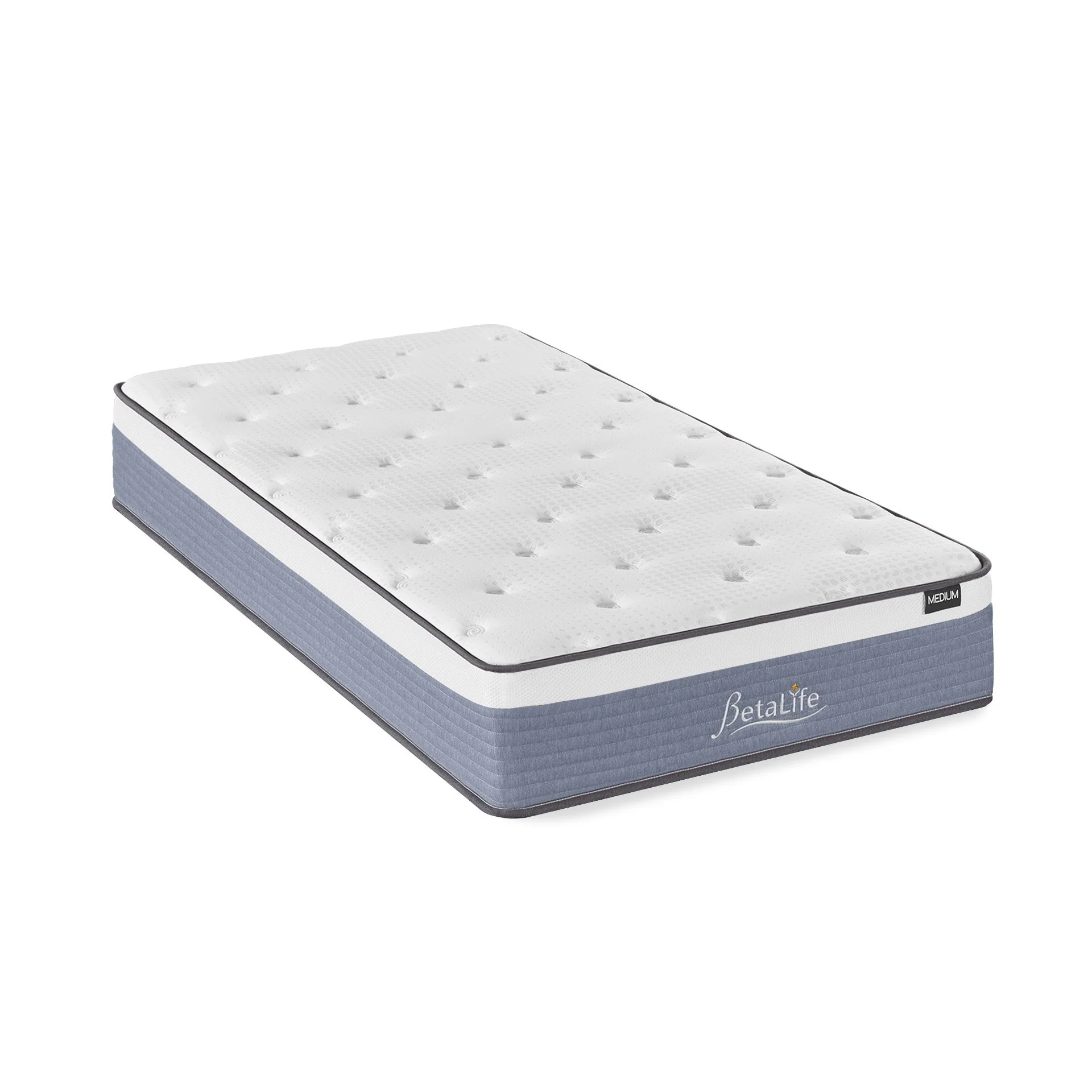 Natureblend Plus Bamboo Charcoal Medium Plush Mattress - King Single - Image 8