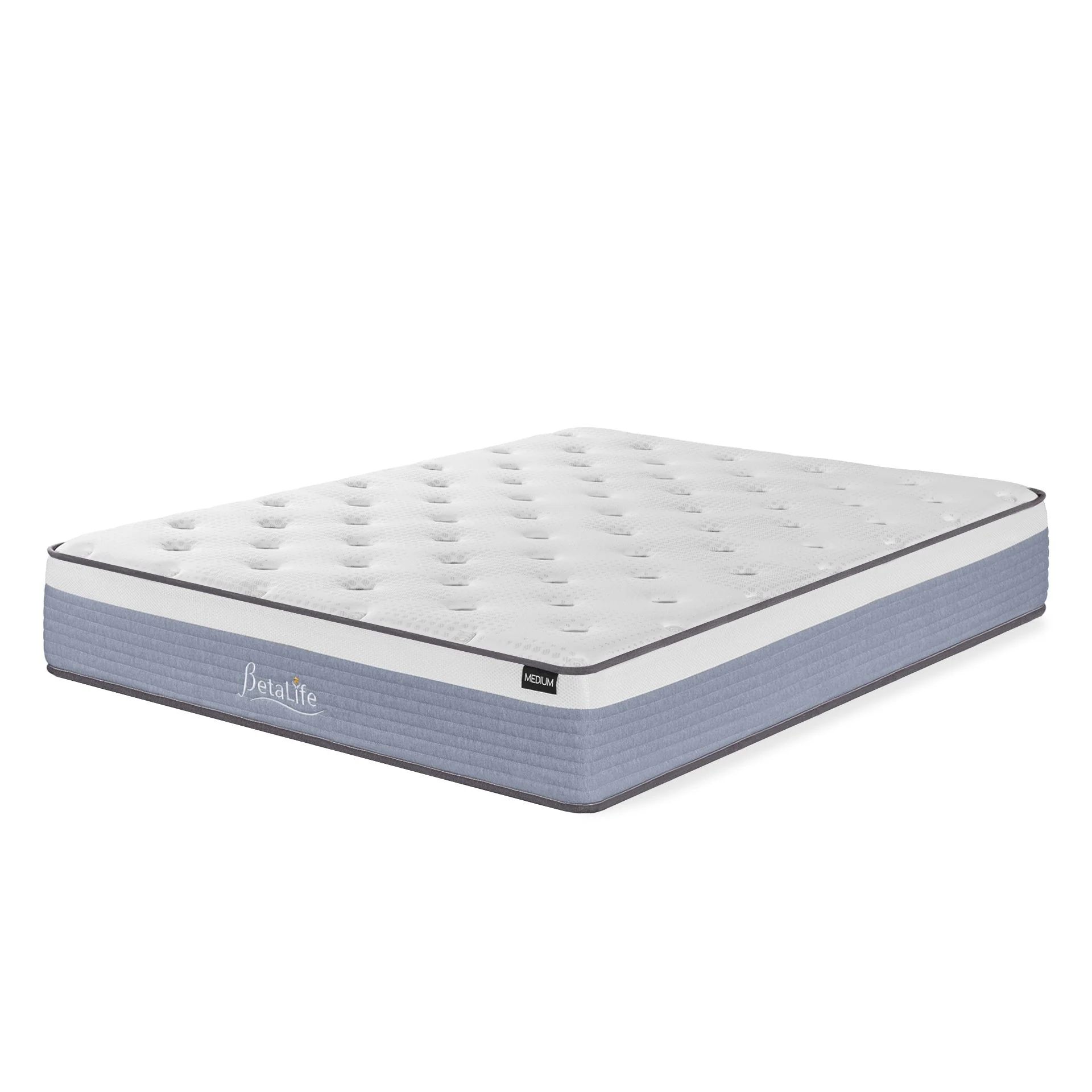 Natureblend Plus Bamboo Charcoal Medium Plush Mattress - Queen - Image 2