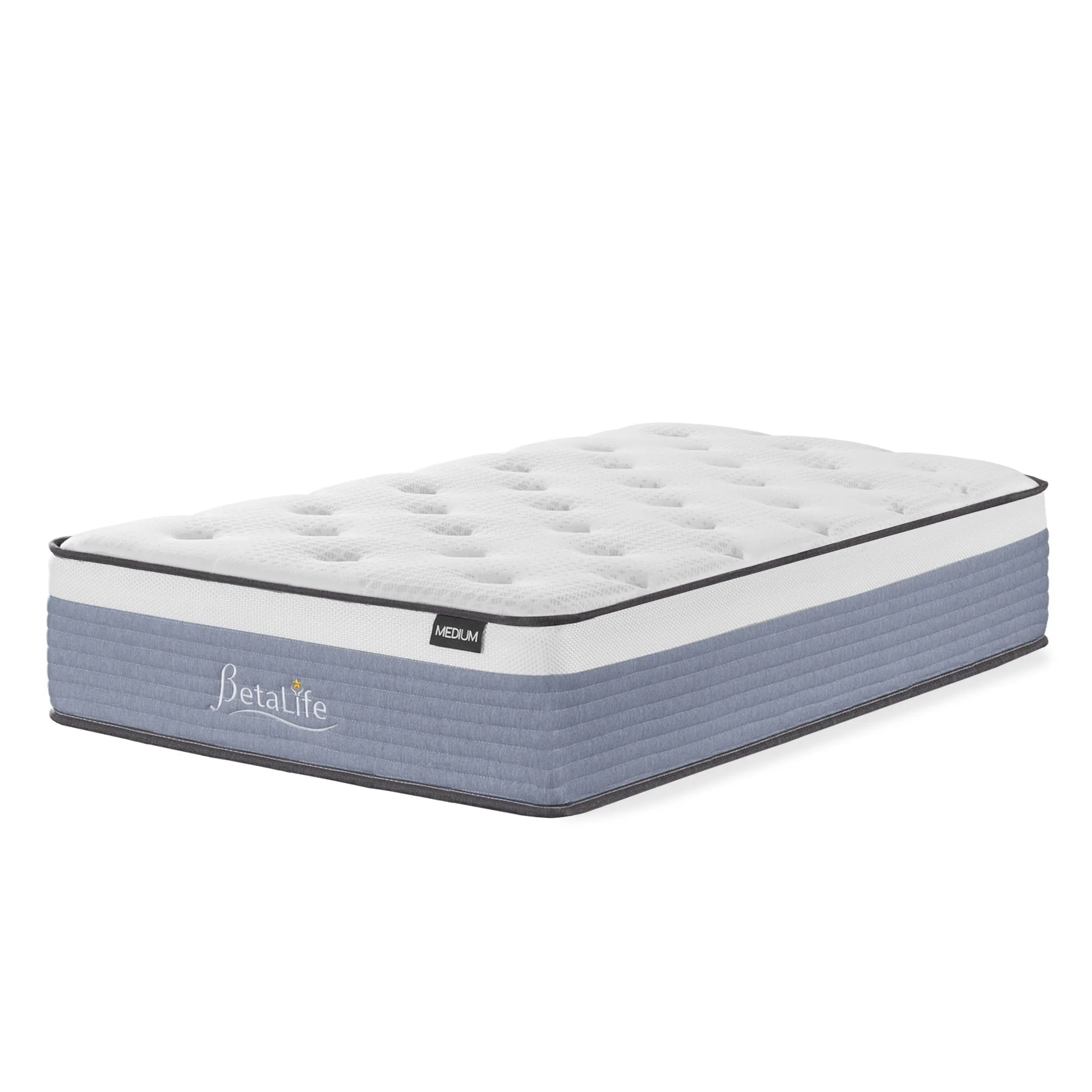 Natureblend Plus Bamboo Charcoal Medium Plush Mattress- Single - Image 7