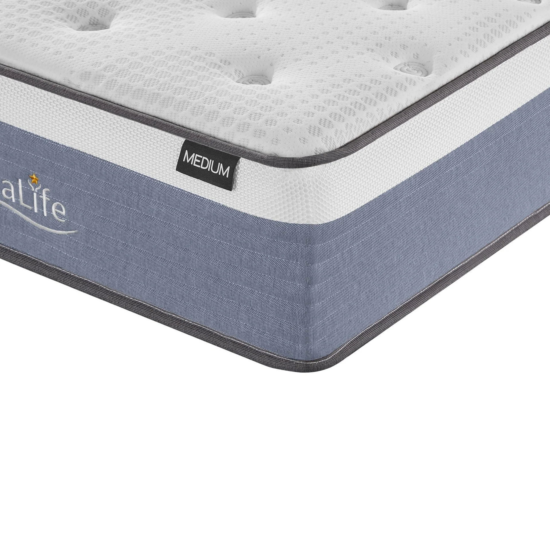 Natureblend Plus Bamboo Charcoal Medium Plush Mattress - Super King - Image 9