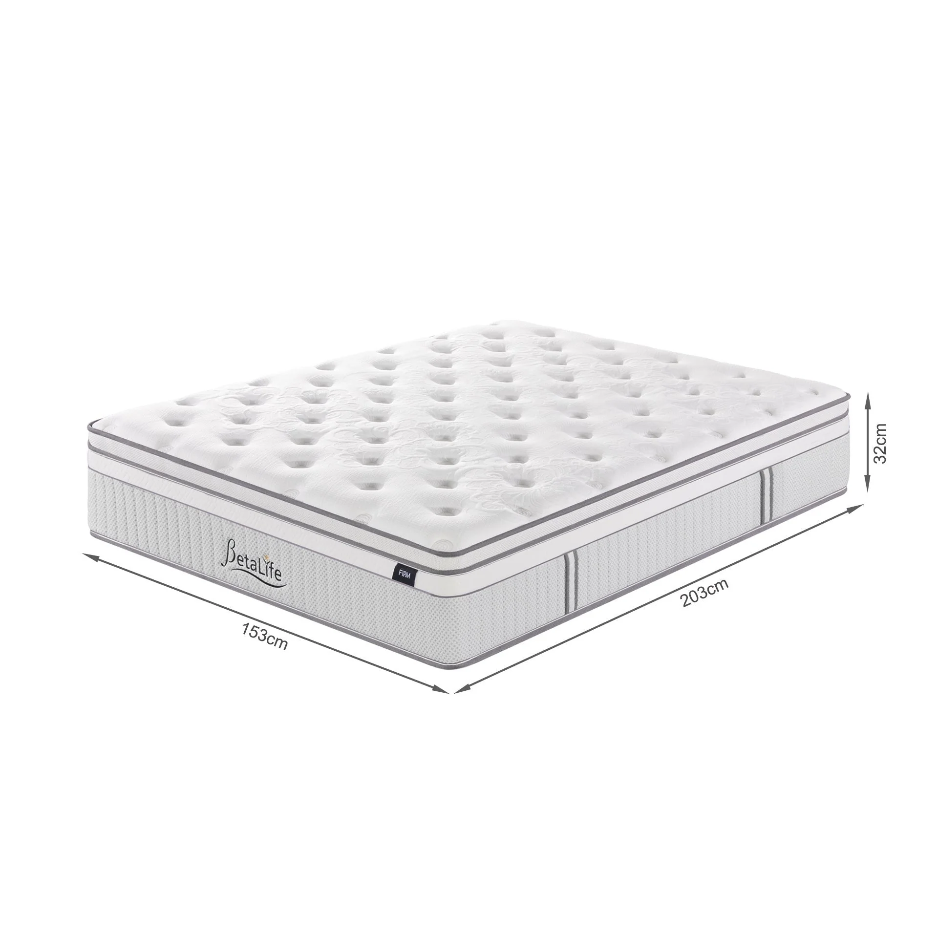Natureblend Prime 5 Zone Pocket Spring Firm Mattress - Queen - Image 3