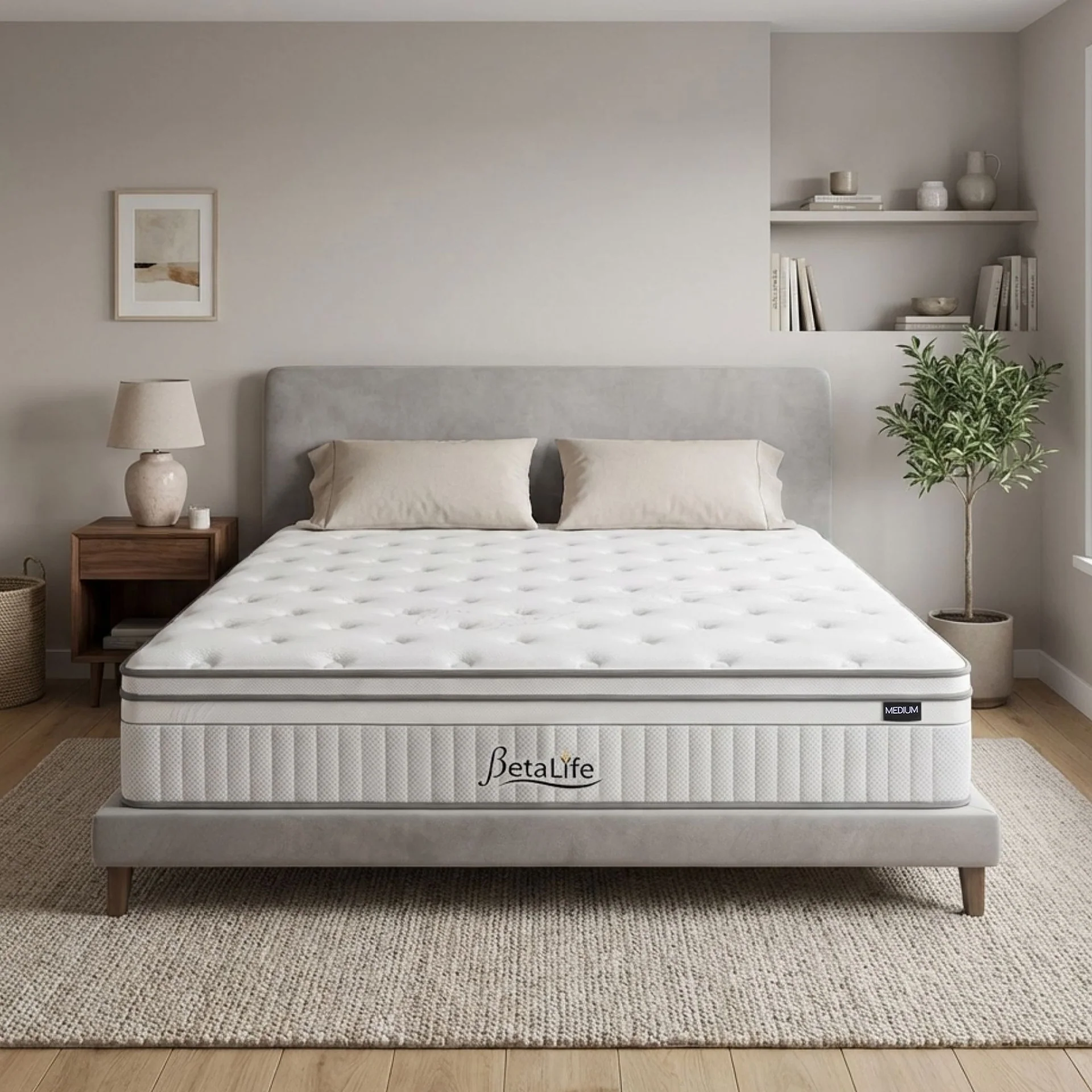 Natureblend Prime 5 Zone Pocket Spring Medium Plush Mattress - Super King - Image 13