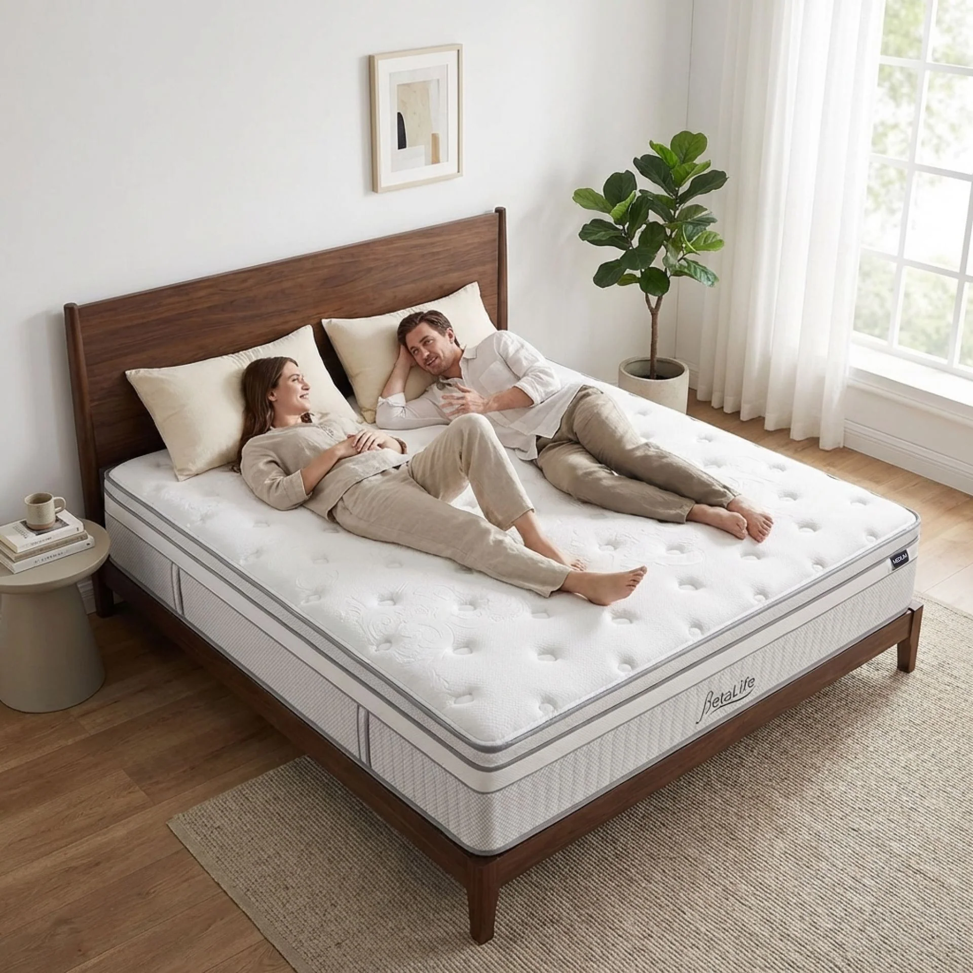 Natureblend Prime 5 Zone Pocket Spring Medium Plush Mattress - Super King - Image 16
