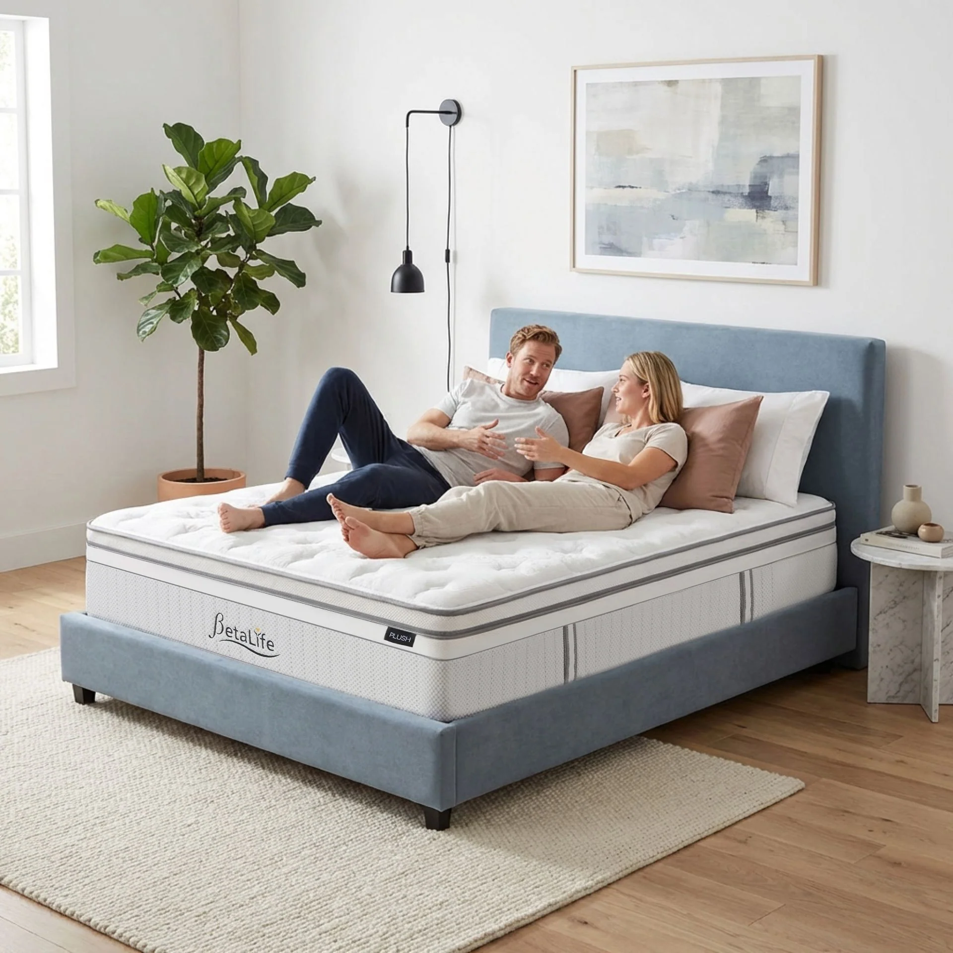 Natureblend Prime 5 Zone Pocket Spring Plush Mattress - Double - Image 15