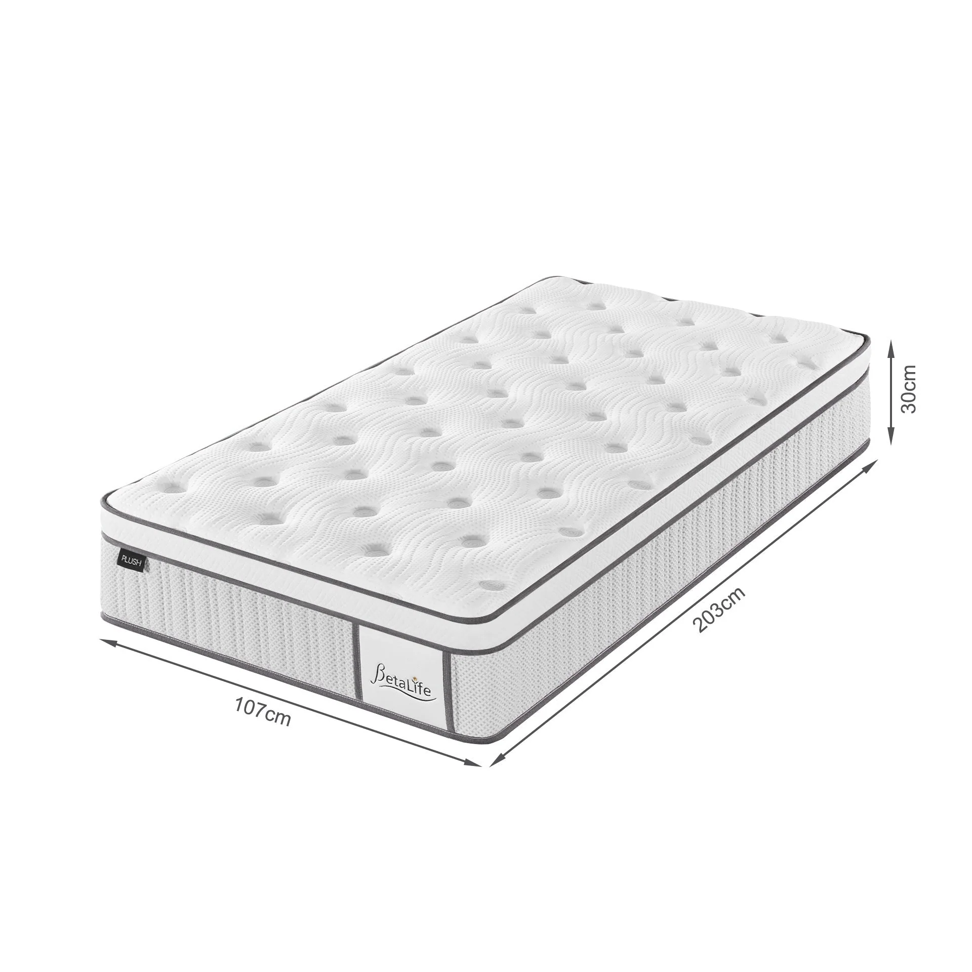 Natureblend Pro Memory Foam Extra Plush Mattress - King Single - Image 12